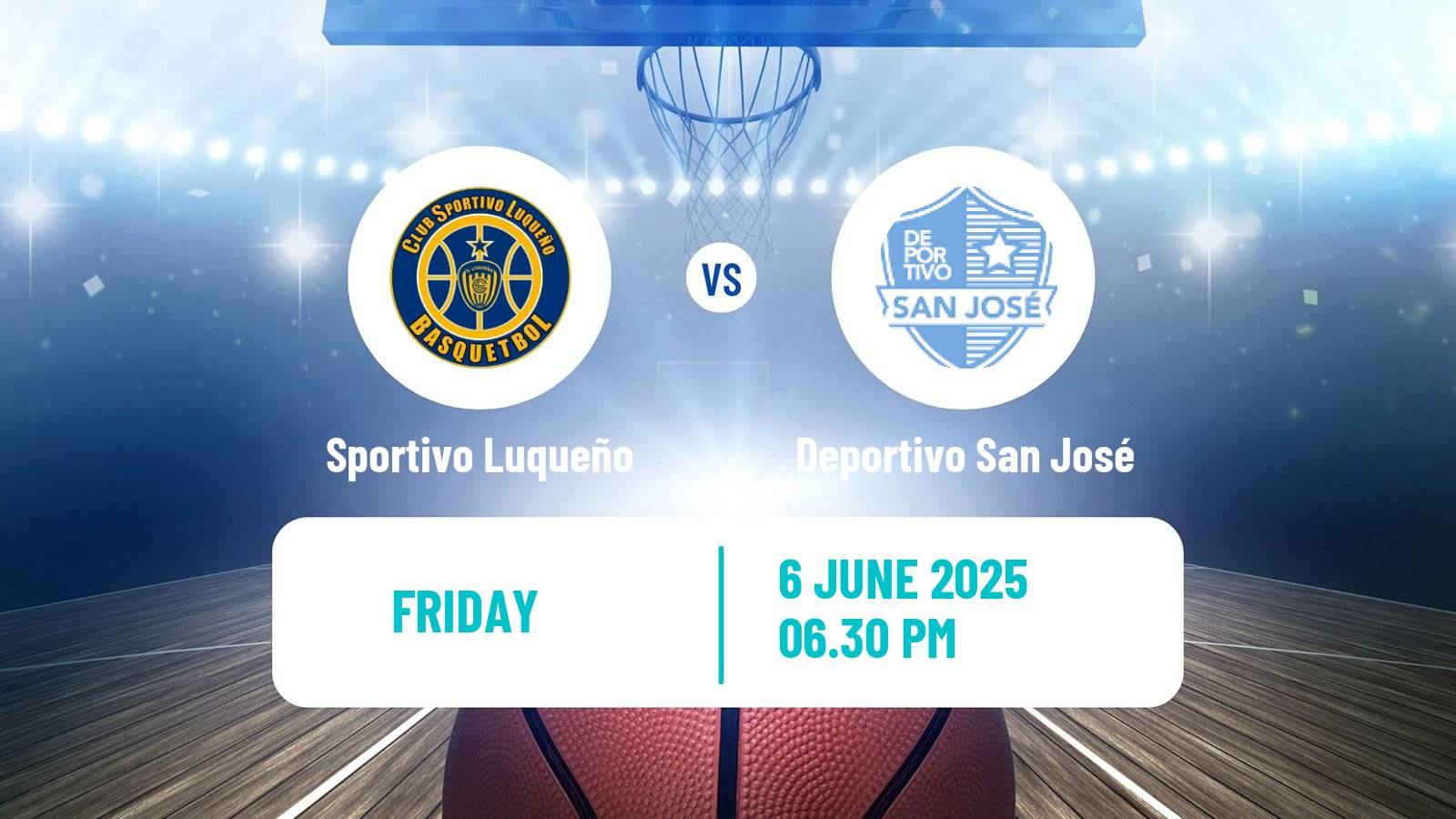 Basketball Paraguayan LNB Basketball Sportivo Luqueño - Deportivo San José