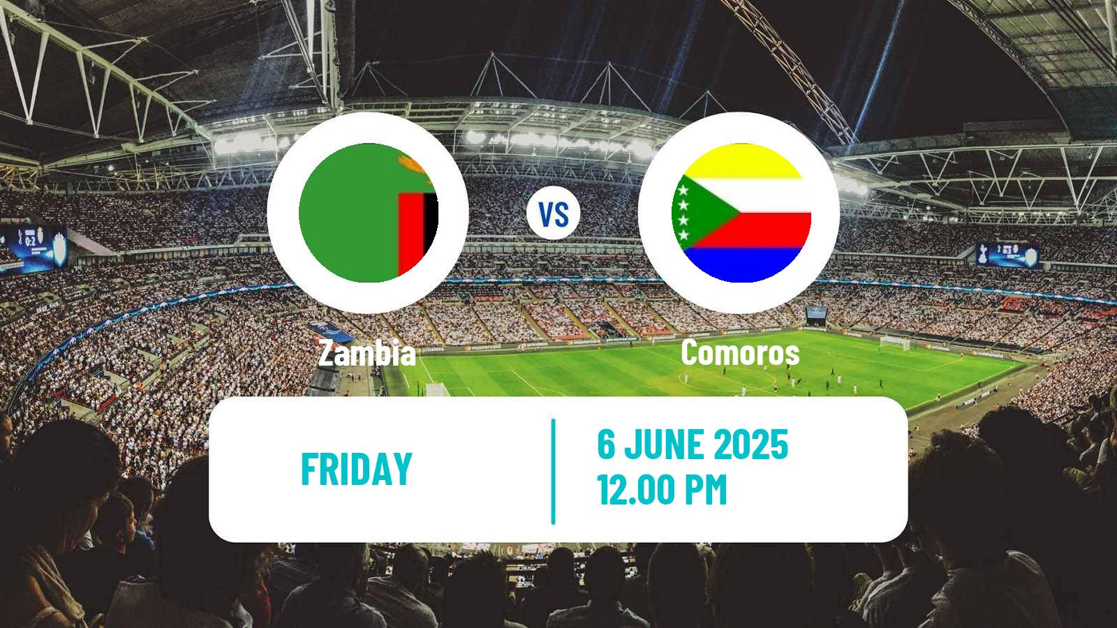 Soccer COSAFA Cup Zambia - Comoros