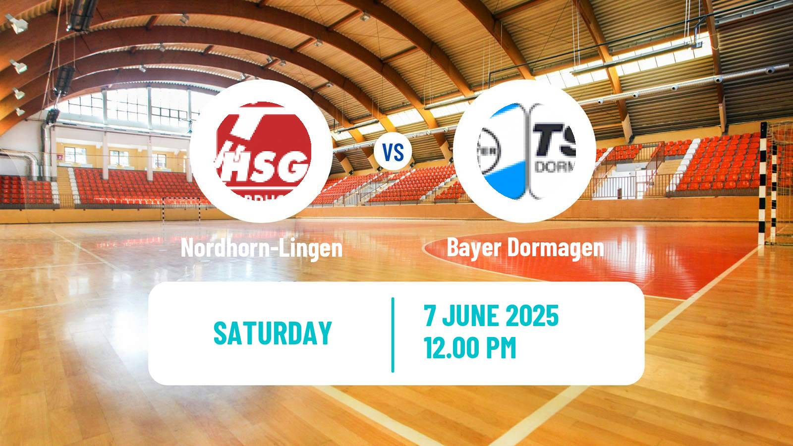 Handball German 2 Bundesliga Handball Nordhorn-Lingen - Bayer Dormagen
