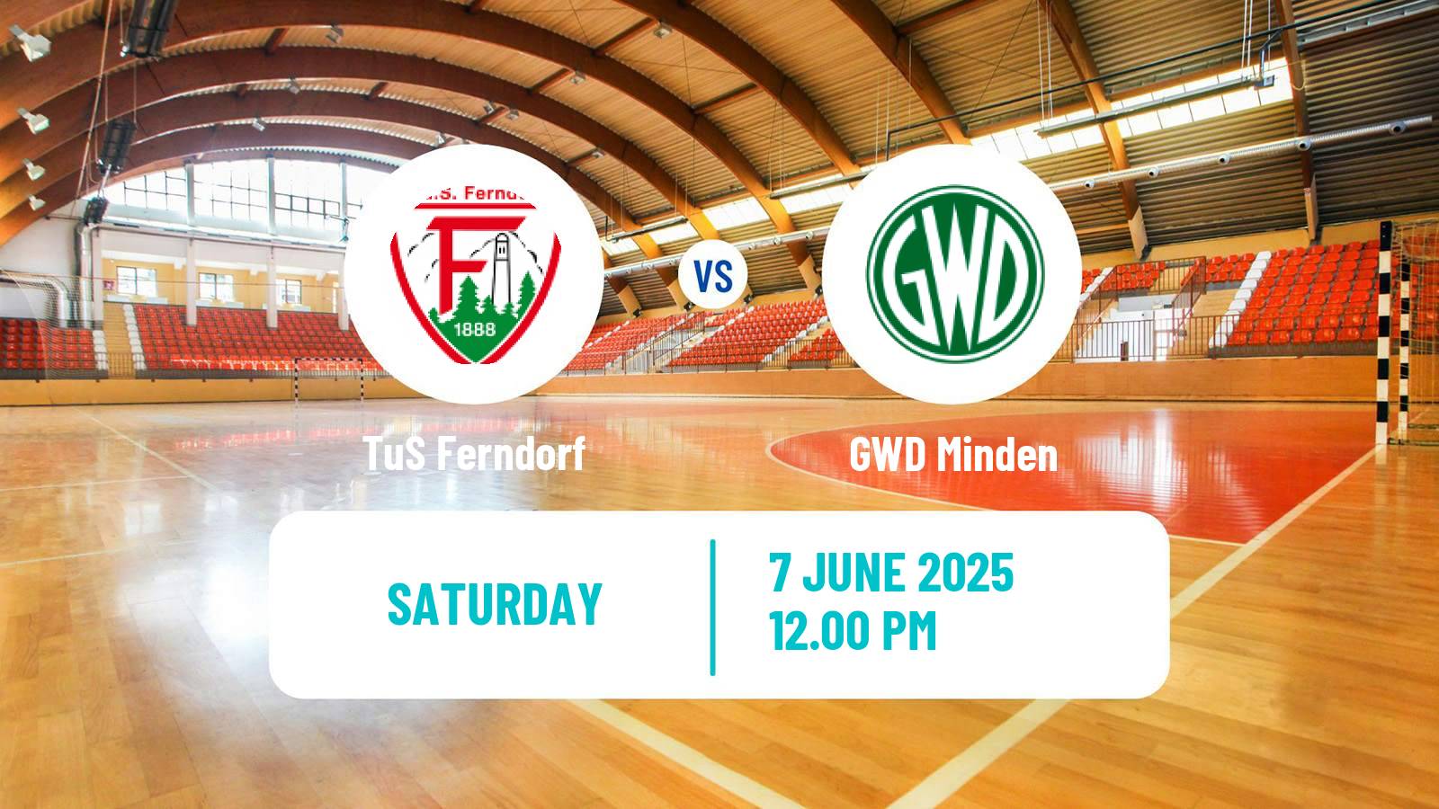 Handball German 2 Bundesliga Handball Ferndorf - GWD Minden