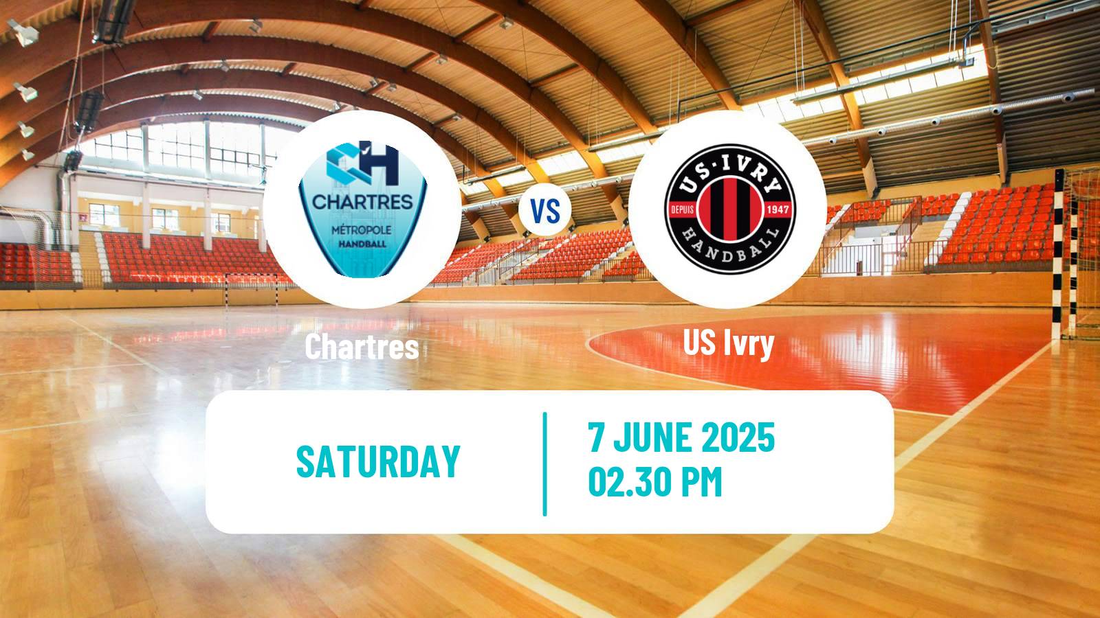Handball French Starligue Handball Chartres - Ivry