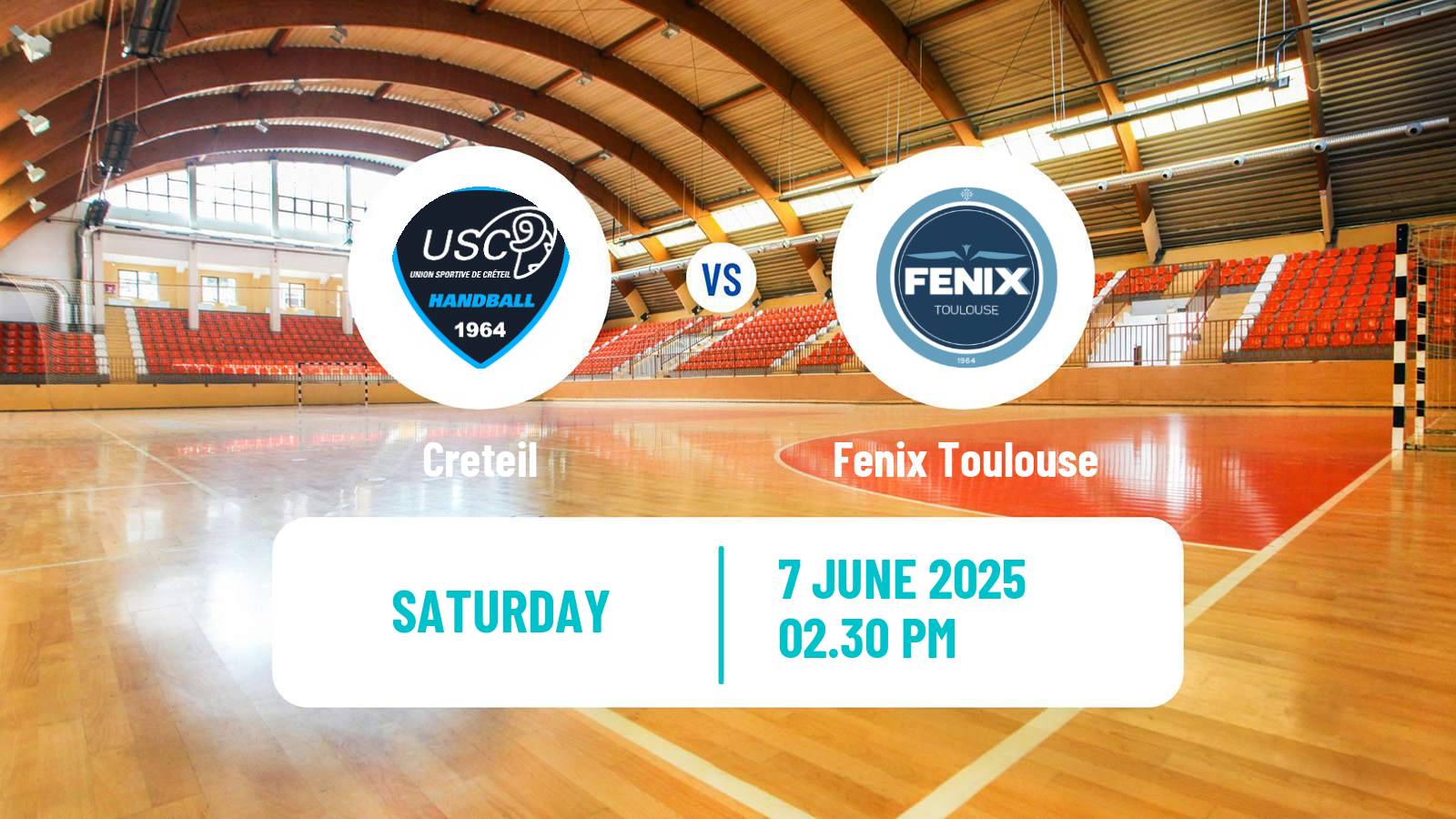 Handball French Starligue Handball Creteil - Fenix Toulouse