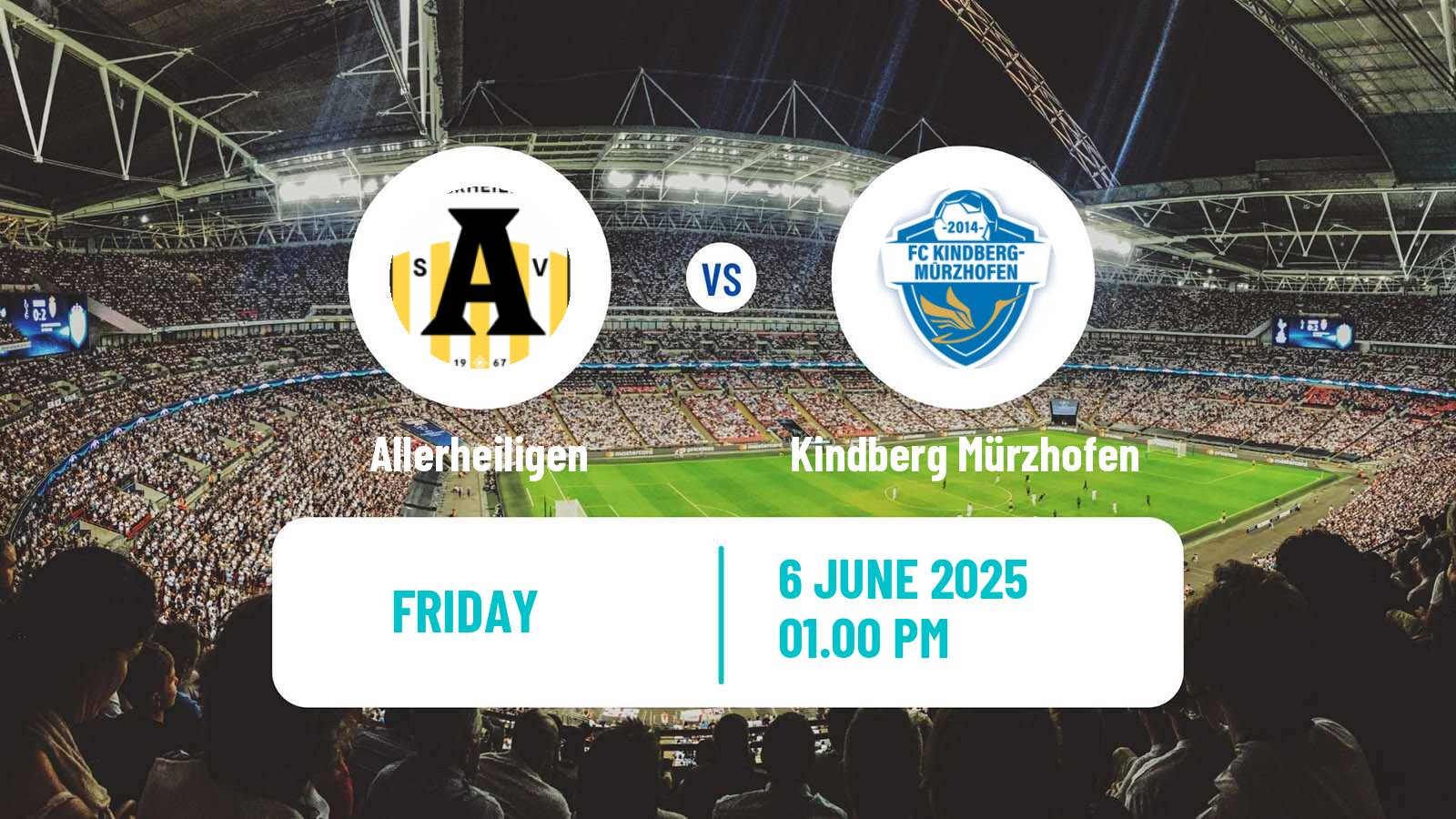 Soccer Austrian Landesliga Steiermark Allerheiligen - Kindberg Mürzhofen