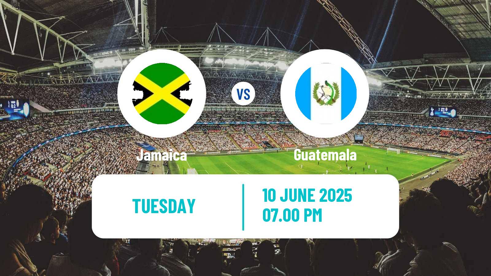 Soccer FIFA World Cup Jamaica - Guatemala