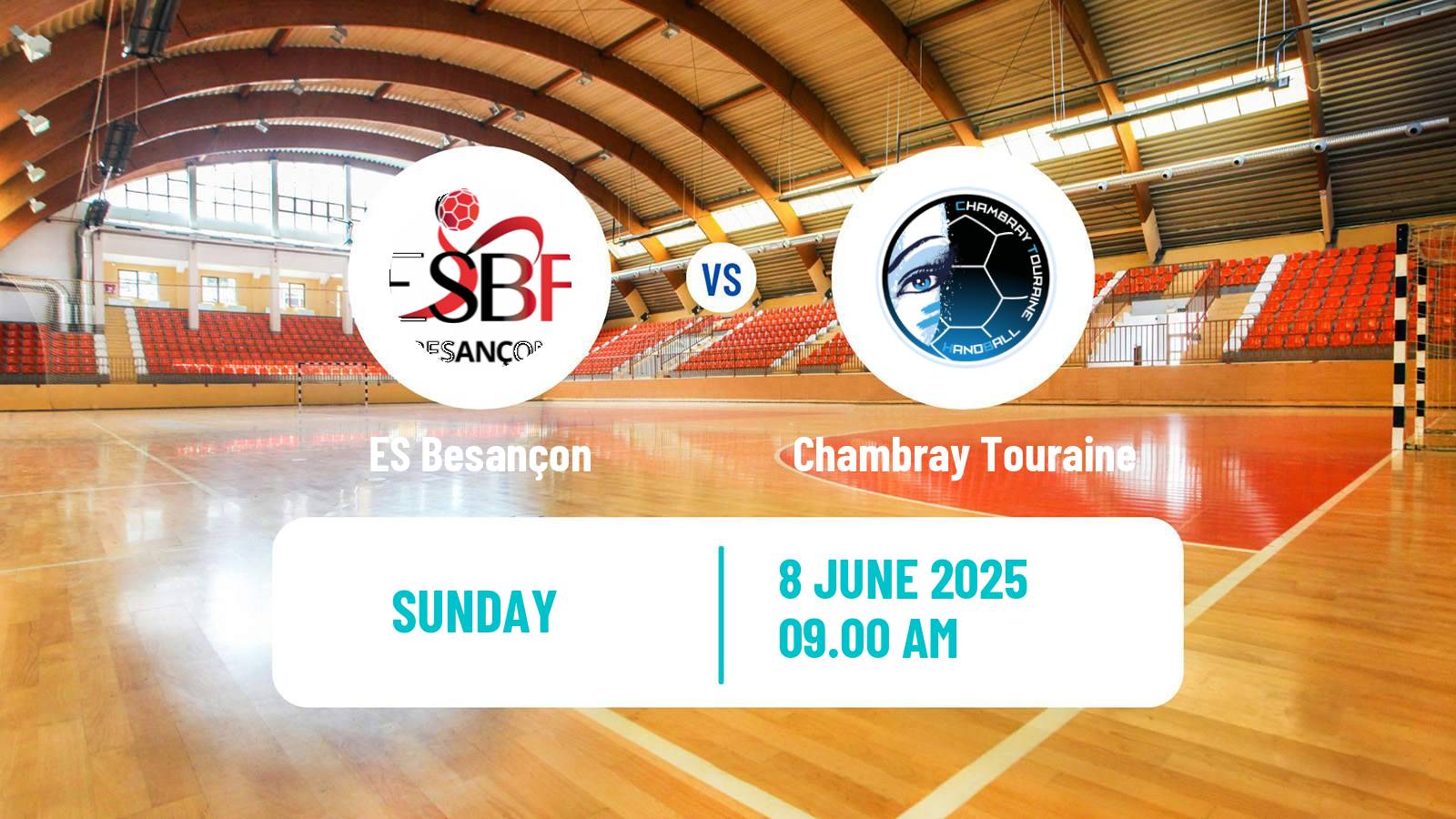 Handball French Division 1 Handball Women Besançon - Chambray Touraine