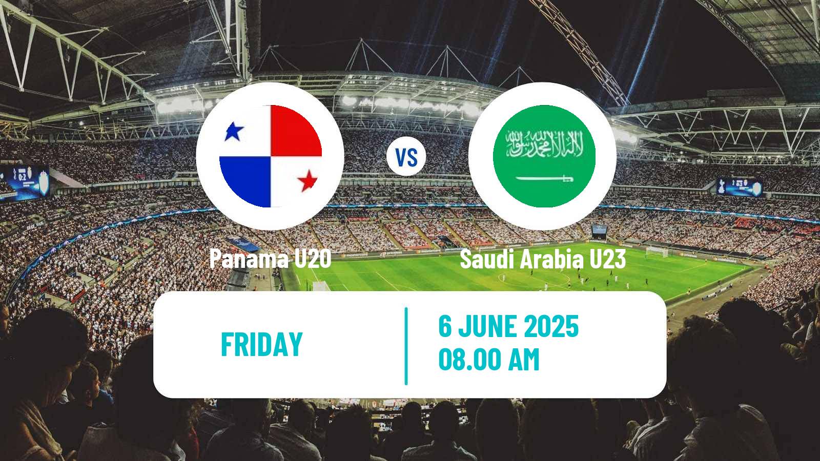 Soccer Maurice Revello Tournament Panama U20 - Saudi Arabia U23