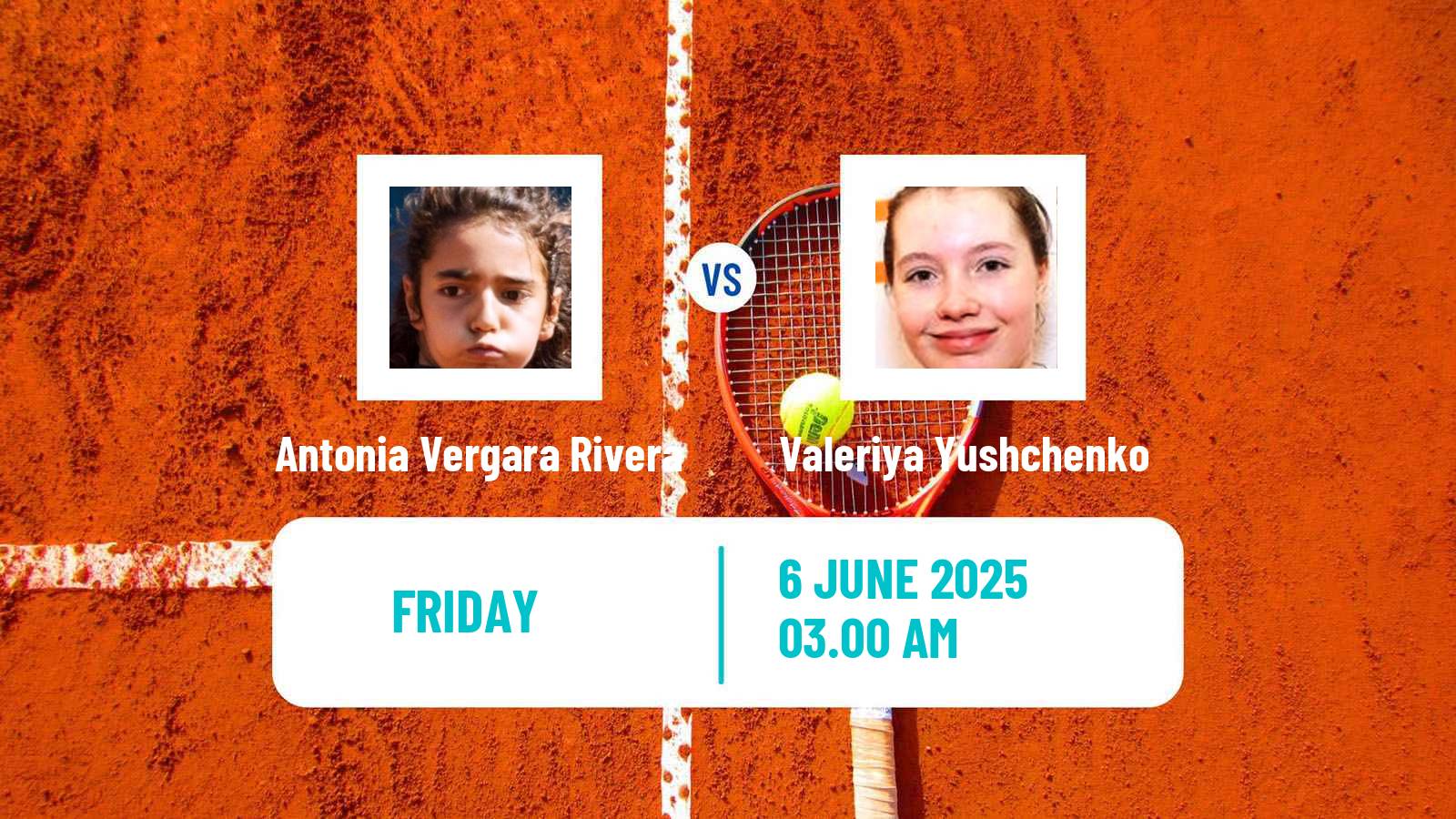 Tennis ITF W15 Kursumlijska Banja 5 Women Antonia Vergara Rivera - Valeriya Yushchenko