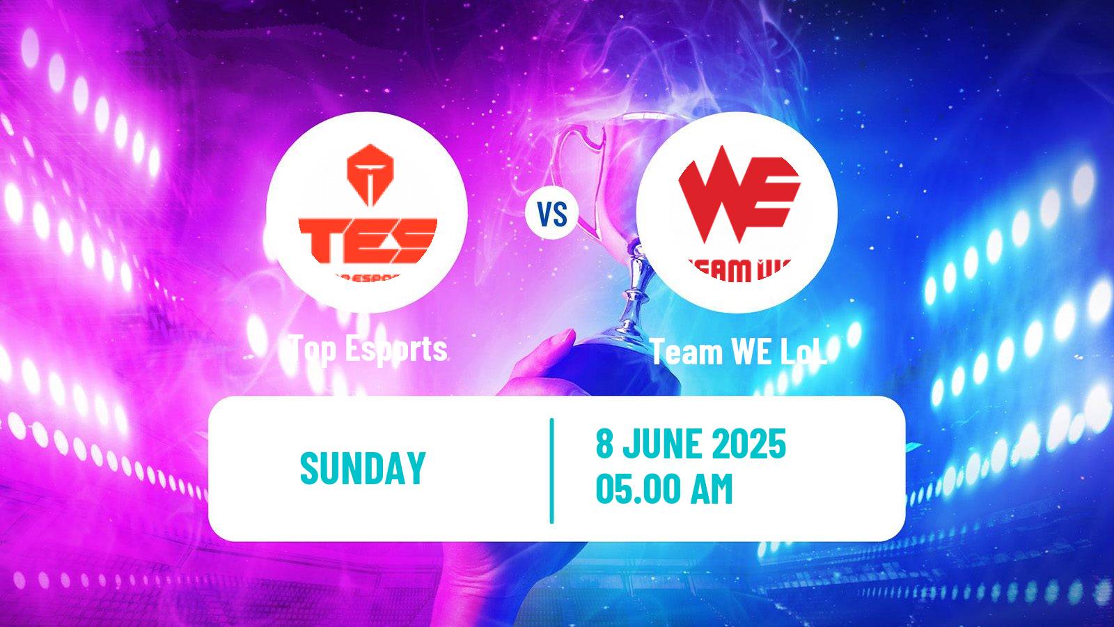 Esports League Of Legends Lpl Top Esports - Team WE