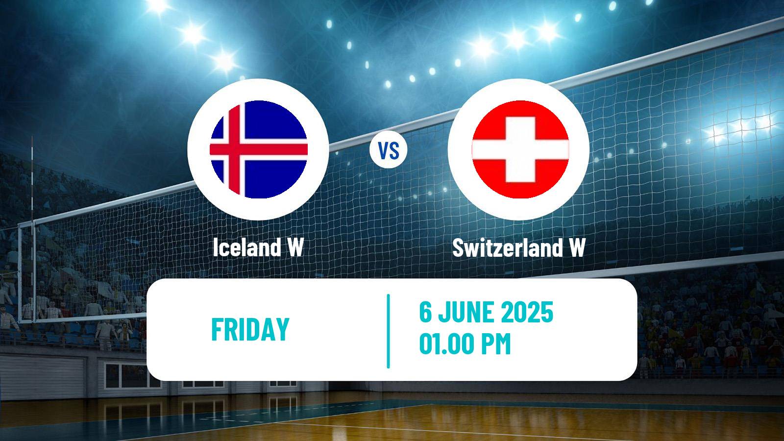 Volleyball Silver European League Volleyball Women Iceland W - Switzerland W