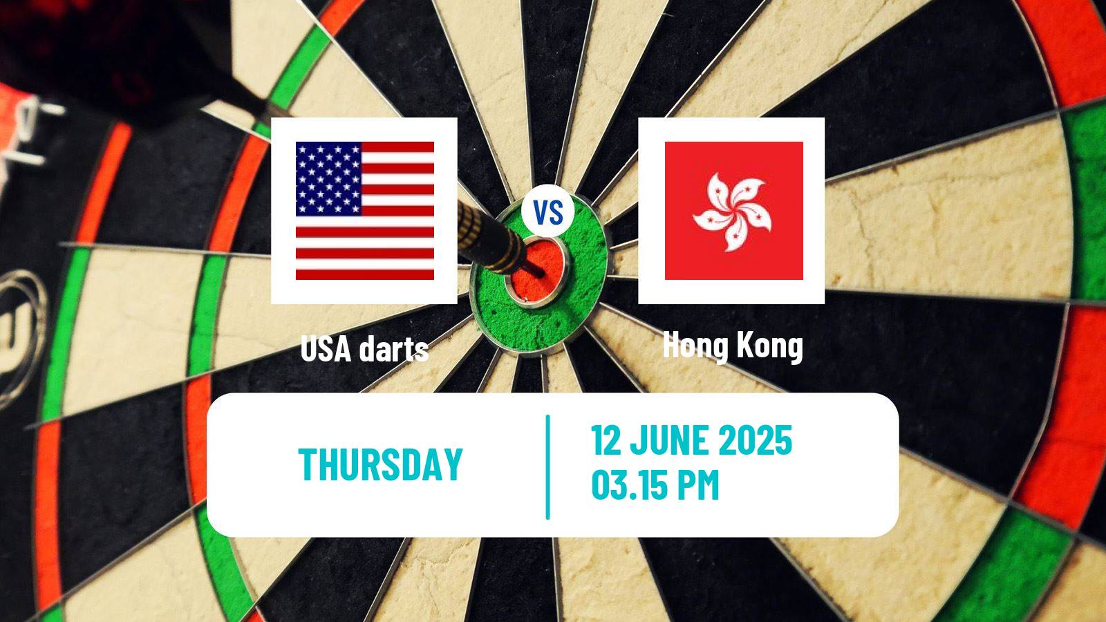 Darts World Cup Teams USA - Hong Kong