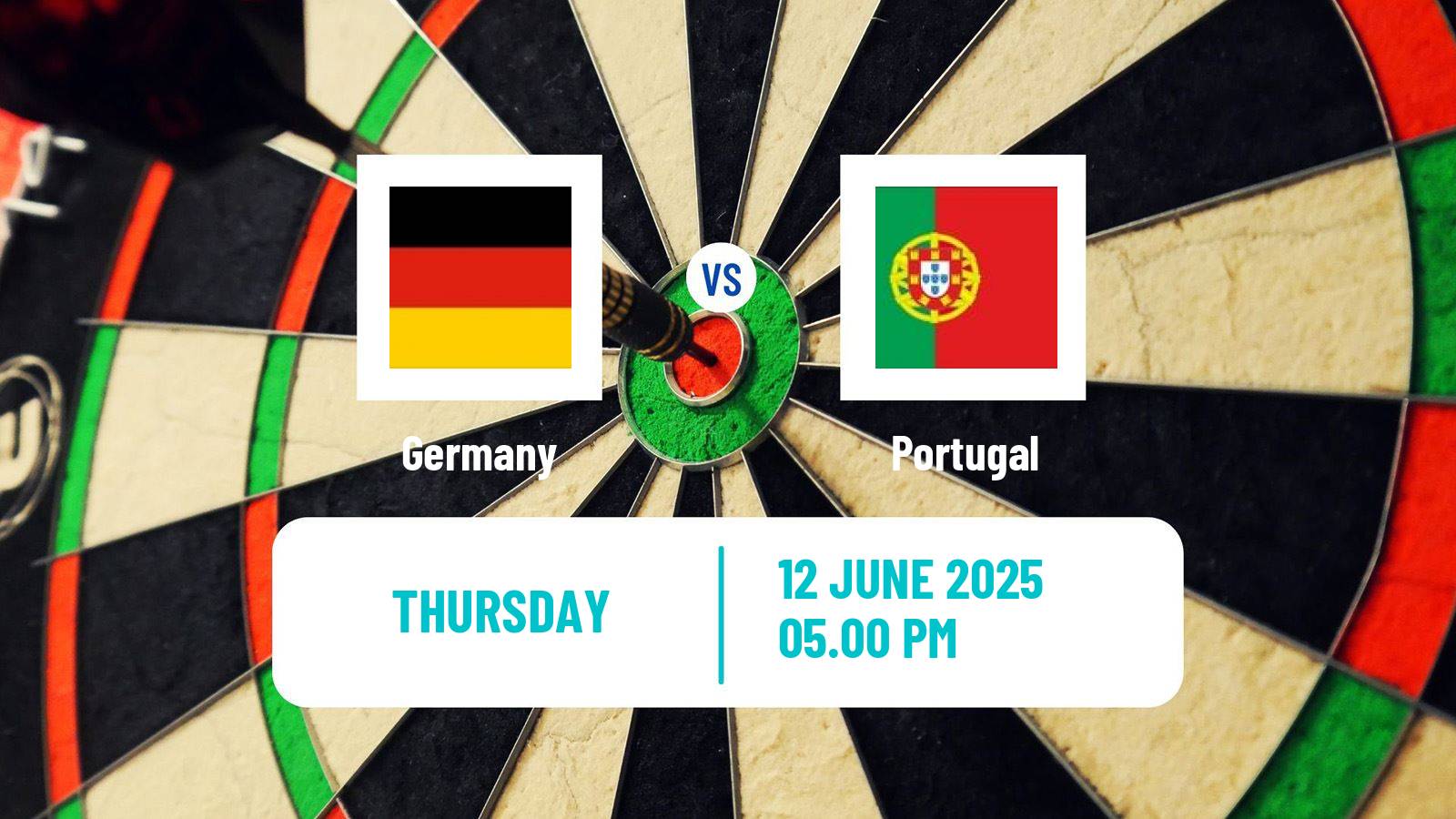 Darts World Cup Teams Germany - Portugal