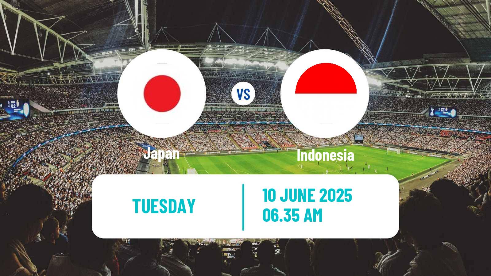 Soccer FIFA World Cup Japan - Indonesia