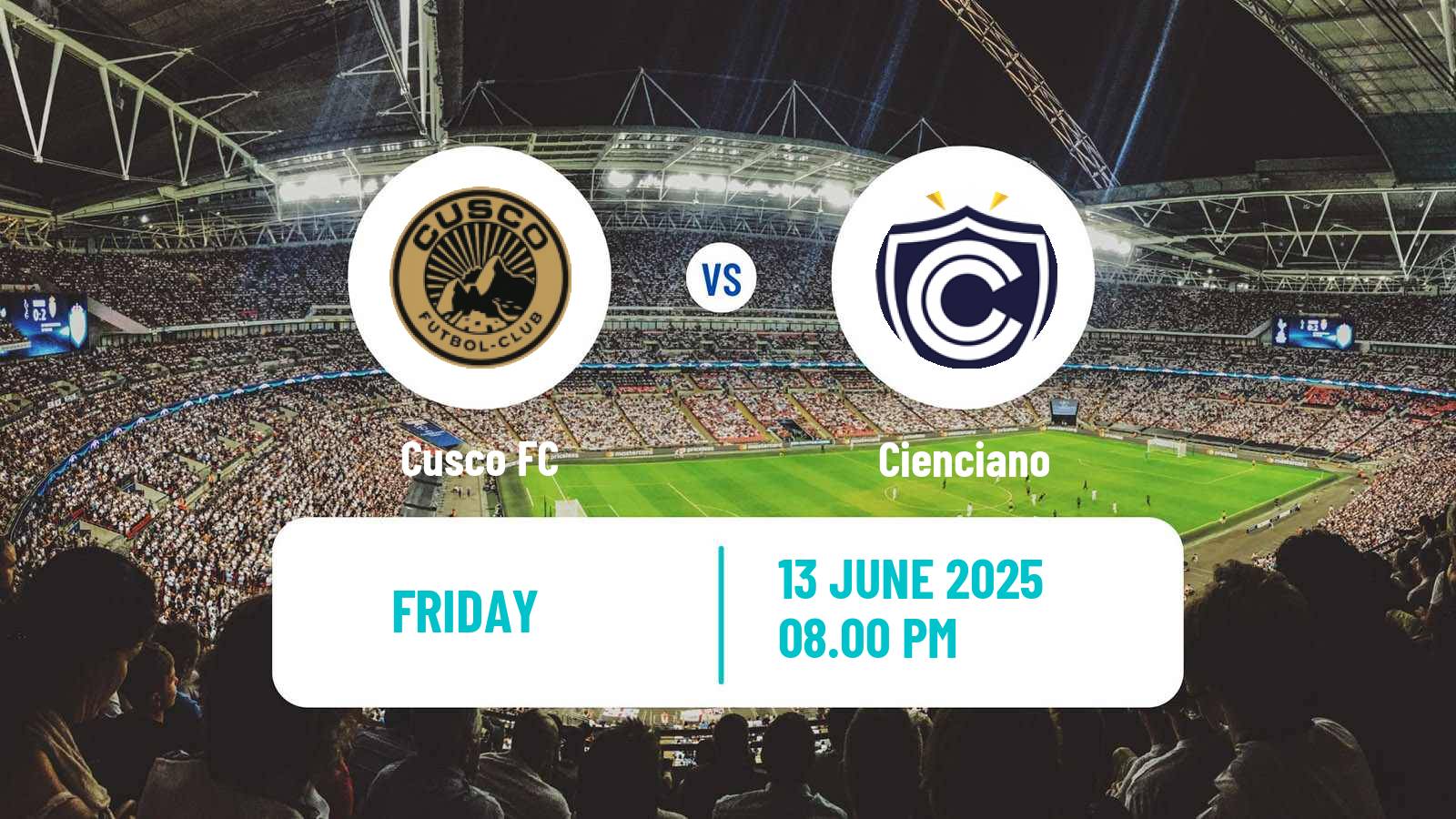Soccer Peruvian Liga 1 Cusco - Cienciano