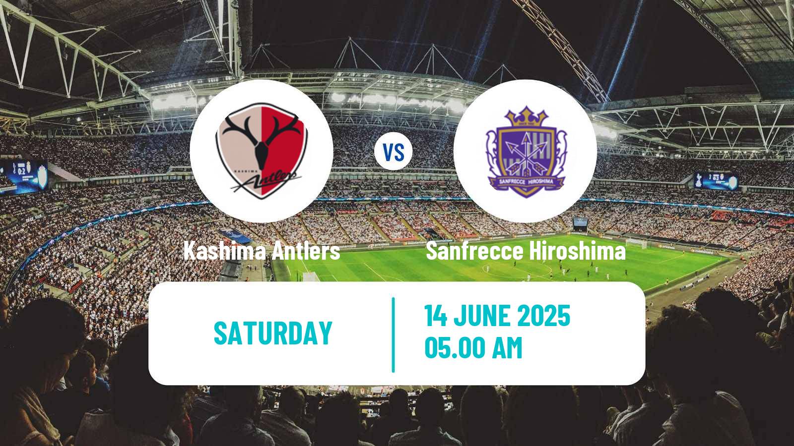 Soccer Japan J1 League Kashima Antlers - Sanfrecce Hiroshima