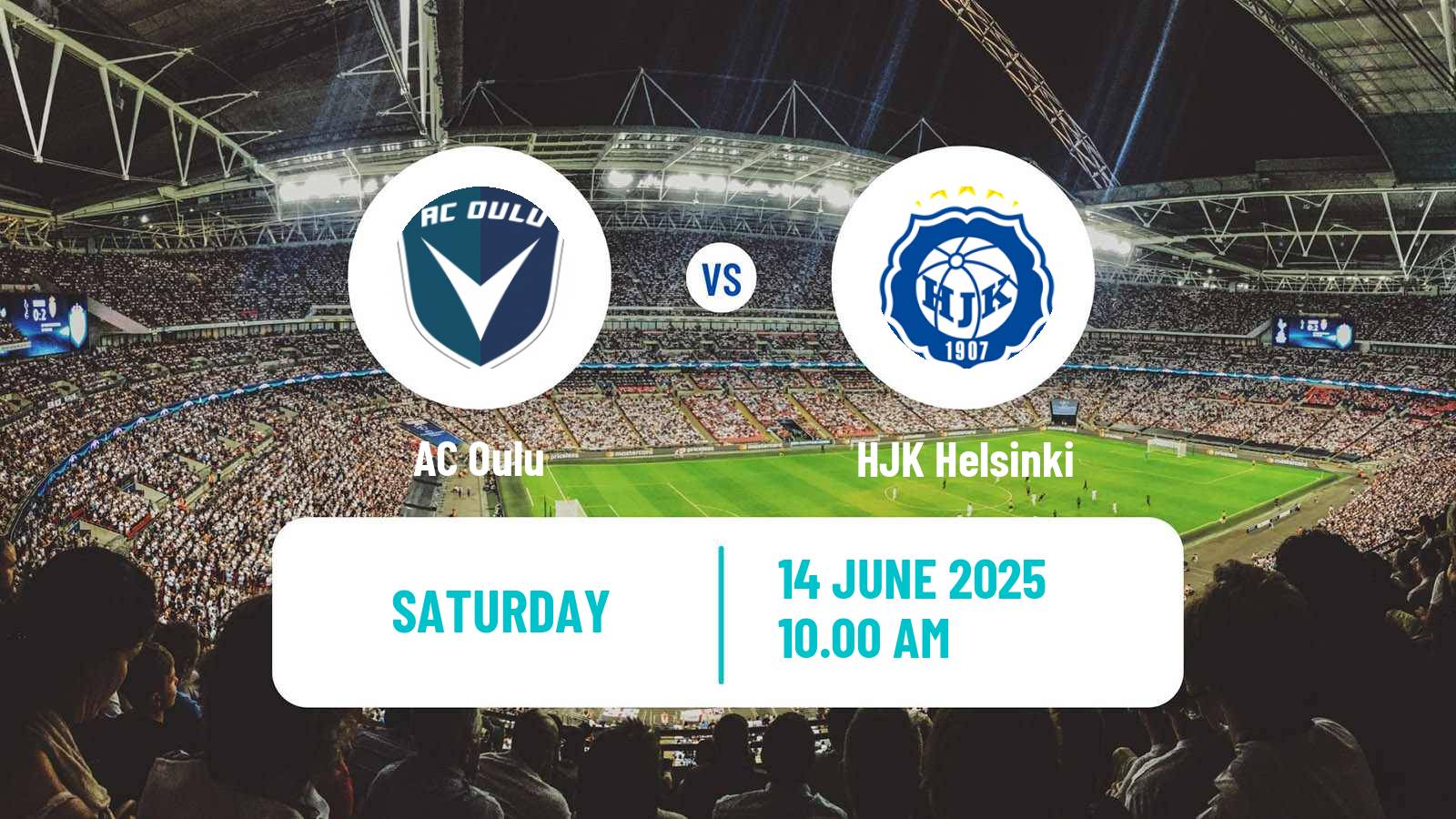 Soccer Finnish Veikkausliiga Oulu - HJK