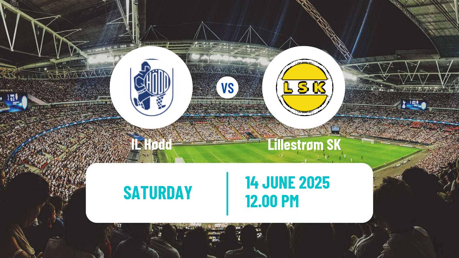 Soccer Norwegian Adeccoligaen Hødd - Lillestrøm SK