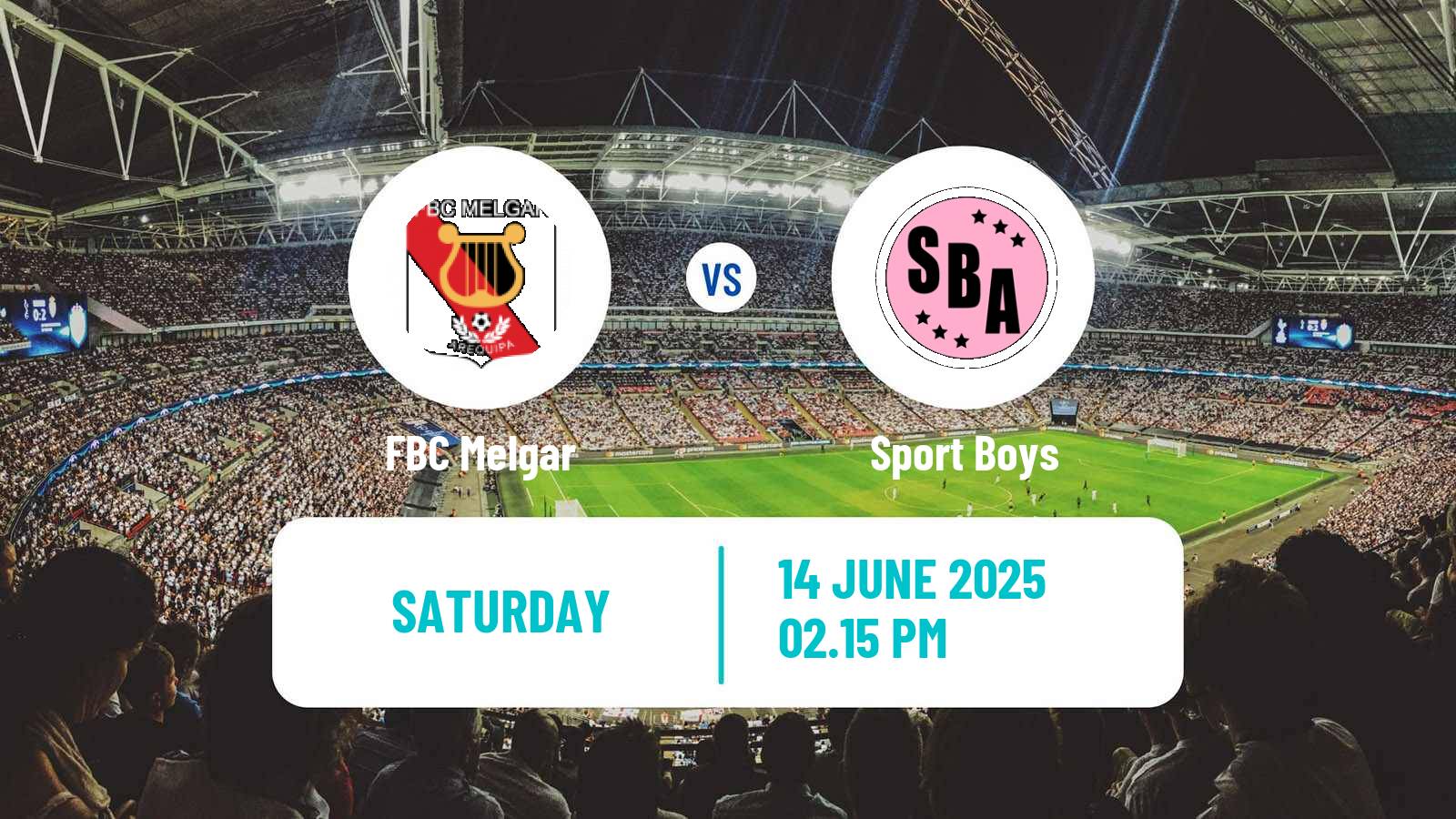 Soccer Peruvian Liga 1 FBC Melgar - Sport Boys