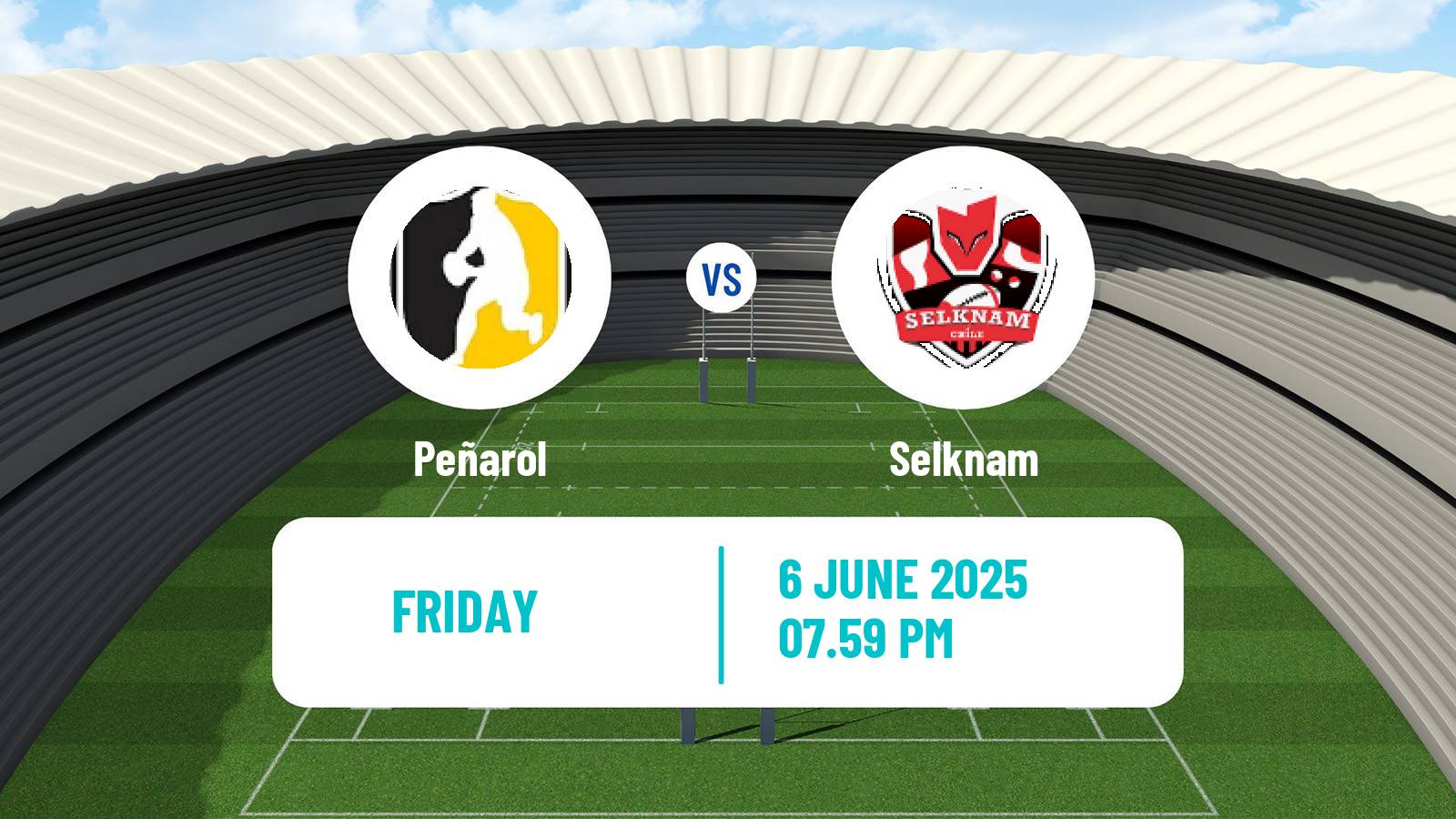 Rugby union Super Rugby Americas Peñarol - Selknam