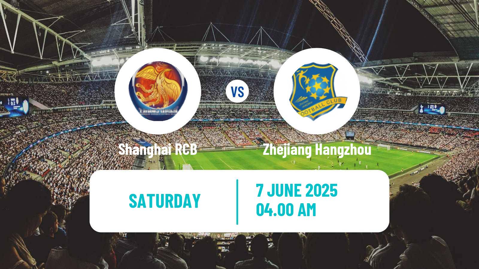 Soccer Chinese Super League Women Shanghai RCB - Zhejiang Hangzhou