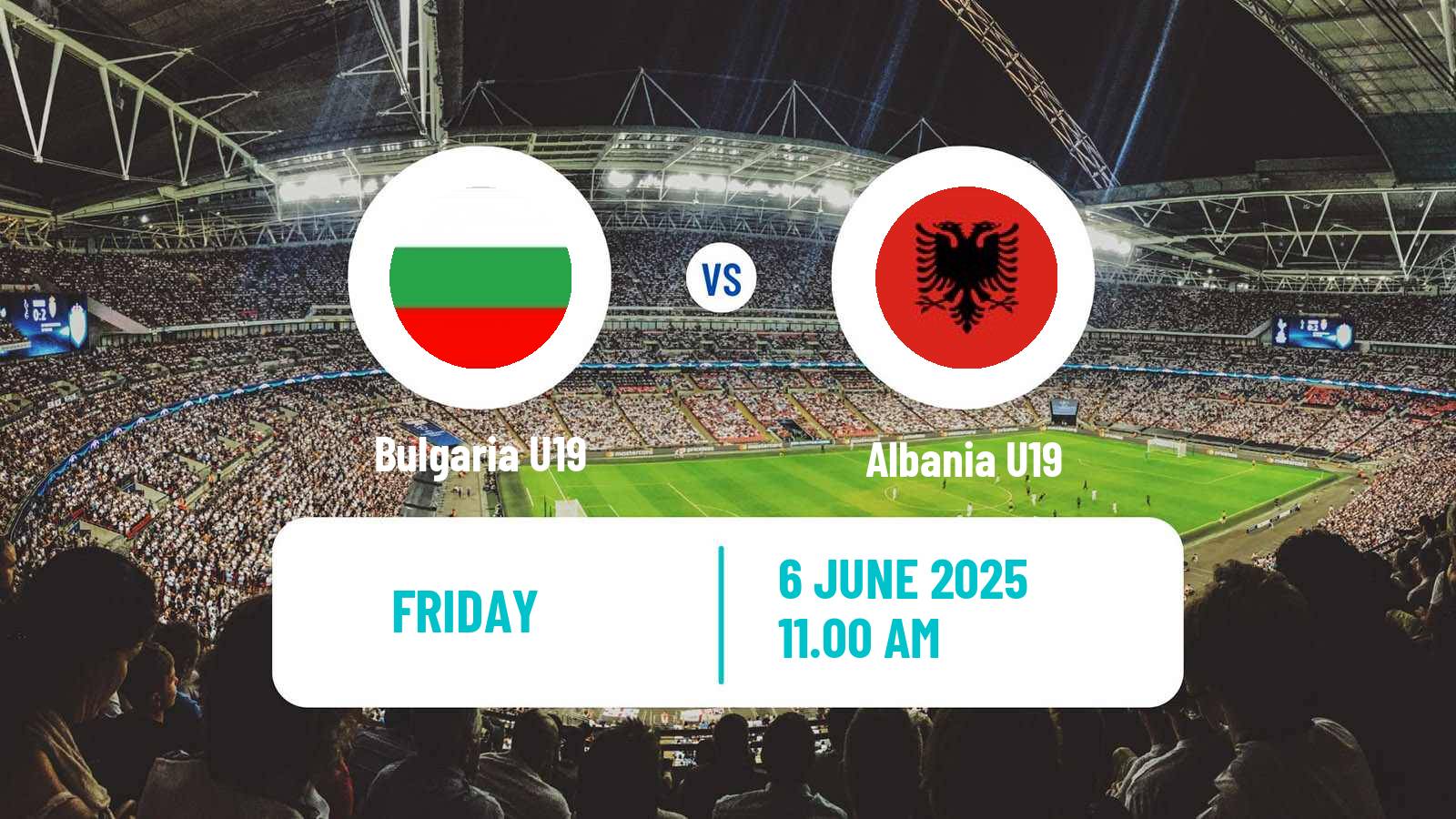 Soccer Friendly Bulgaria U19 - Albania U19