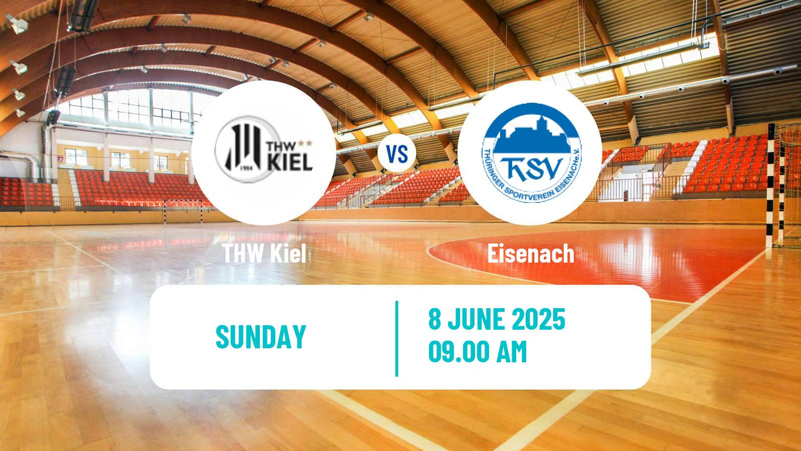 Handball German Bundesliga Handball THW Kiel - Eisenach