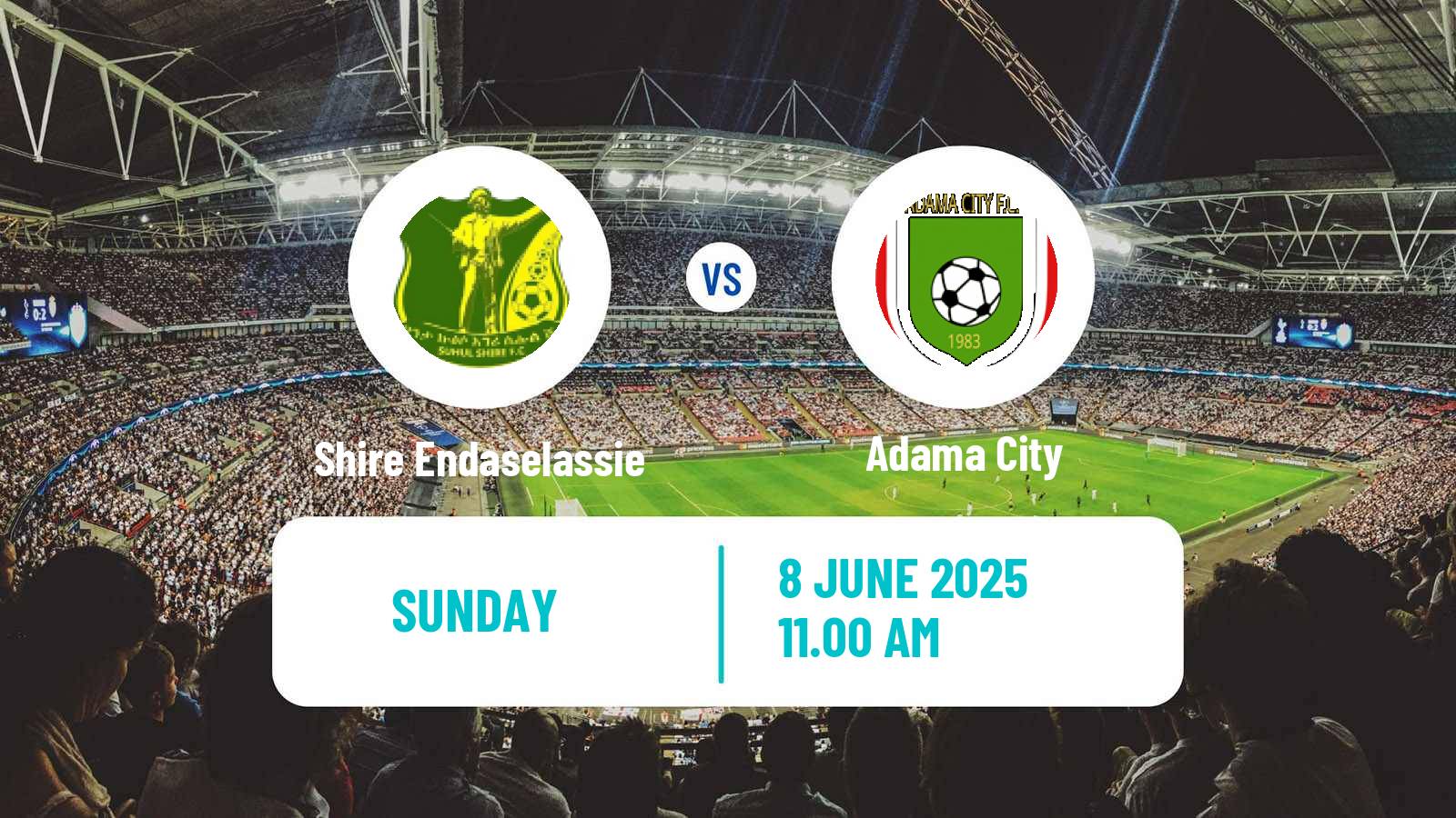 Soccer Ethiopian Premier League Shire Endaselassie - Adama City