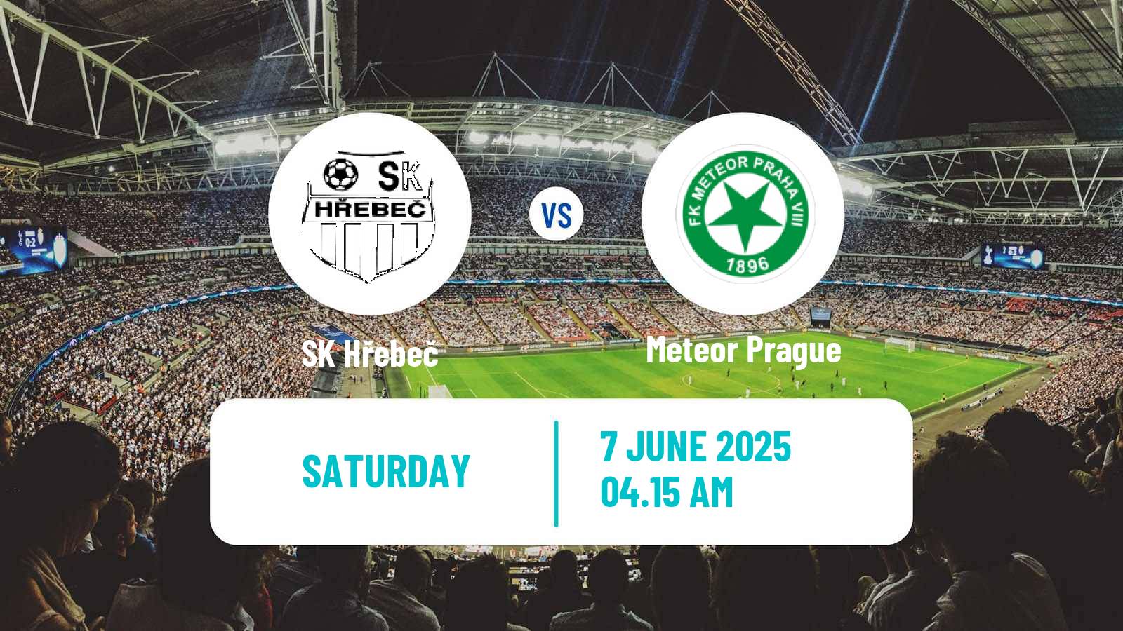 Soccer Czech Division B Hřebeč - Meteor Prague