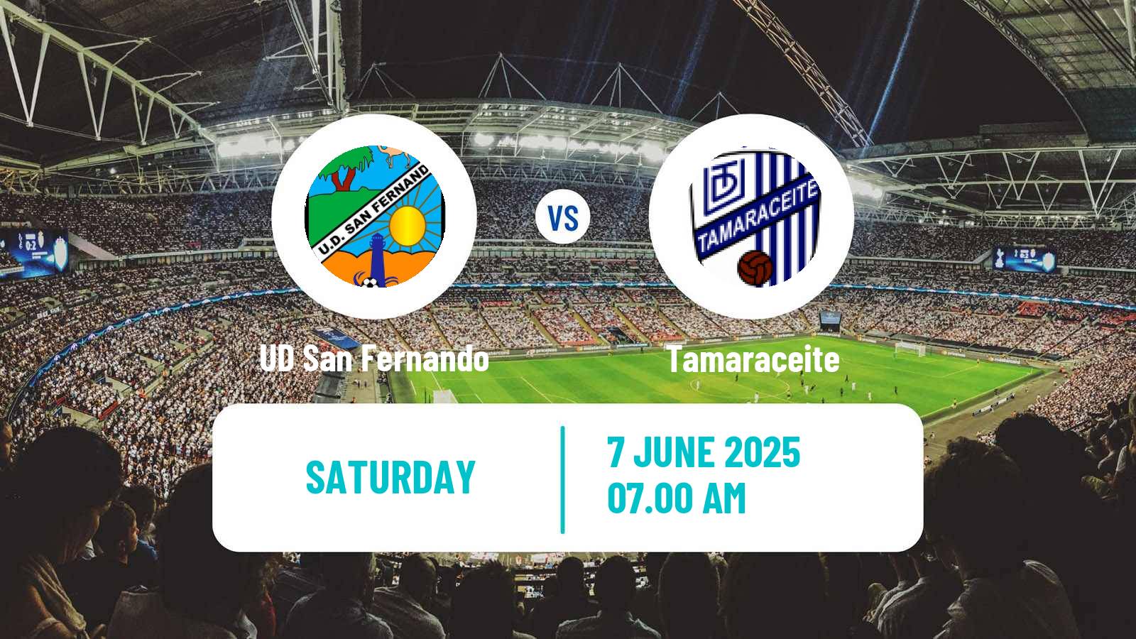 Soccer Spanish Tercera RFEF - Group 12 UD San Fernando - Tamaraceite