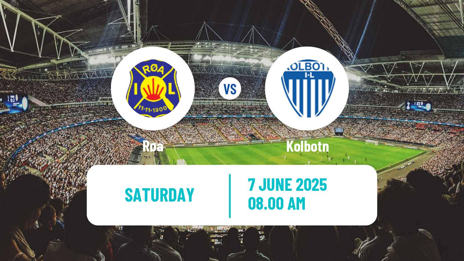 Soccer Norwegian Toppserien Women Røa - Kolbotn
