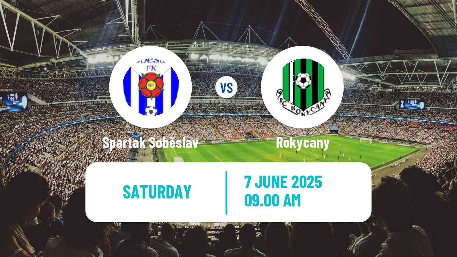Soccer Czech Division A Spartak Soběslav - Rokycany