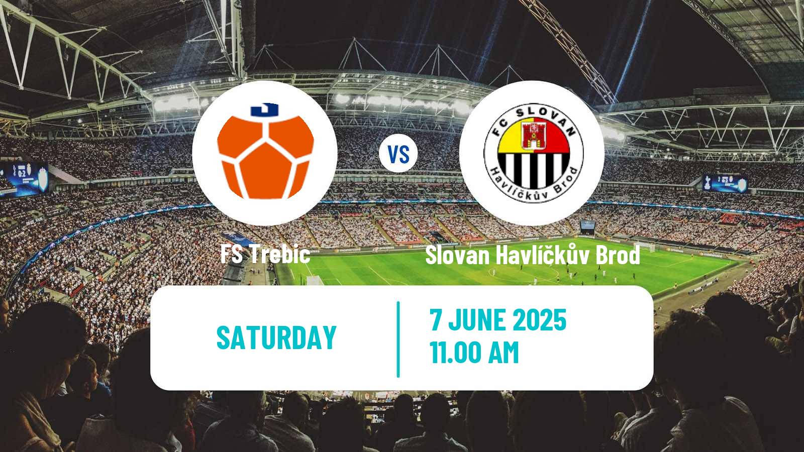 Soccer Czech Division D FS Trebic - Slovan Havlíčkův Brod