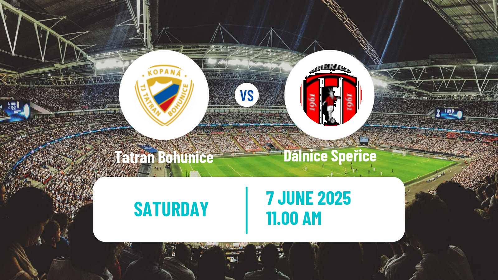 Soccer Czech Division D Tatran Bohunice - Dálnice Speřice