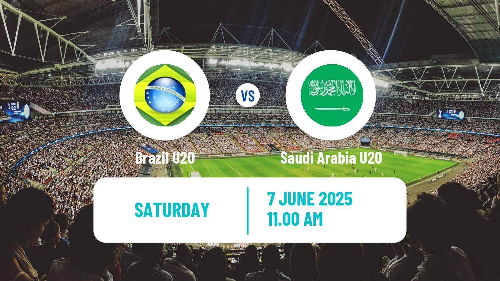 Soccer Friendly Brazil U20 - Saudi Arabia U20