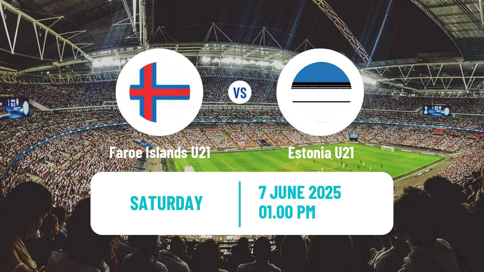 Soccer UEFA Euro U21 Faroe Islands U21 - Estonia U21