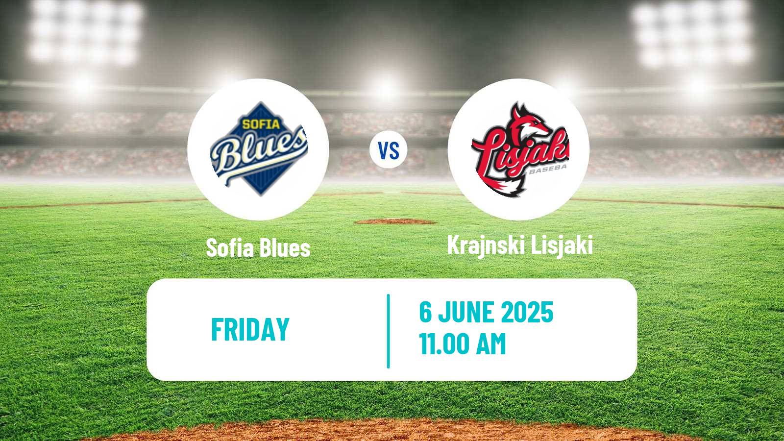 Baseball  Federations Cup Baseball Sofia Blues - Krajnski Lisjaki