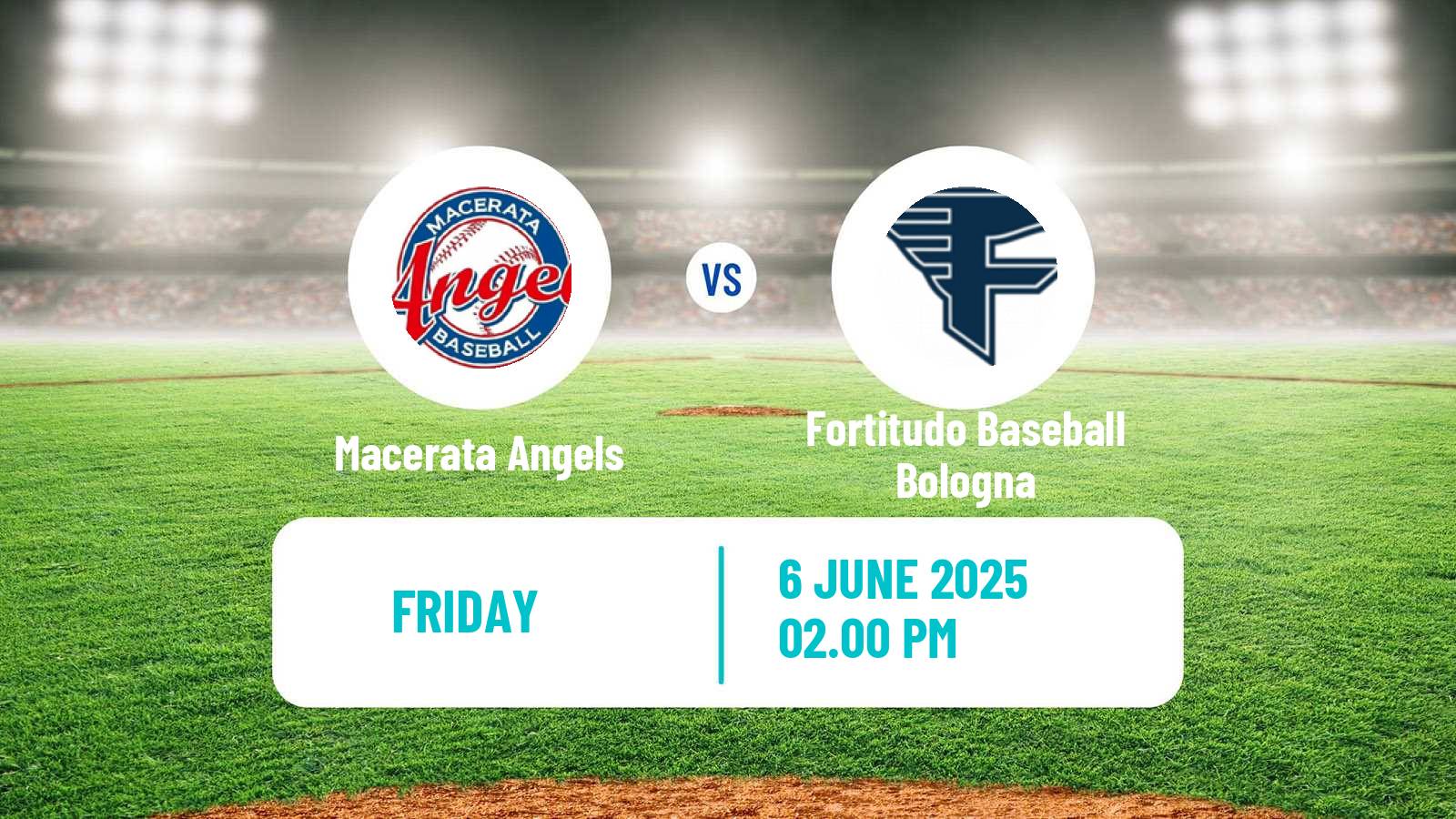 Baseball Italian Serie A1 Baseball Macerata Angels - Fortitudo Baseball Bologna