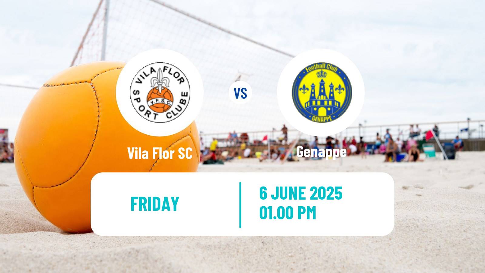Beach soccer Euro Winners Challenge Vila Flor - Genappe