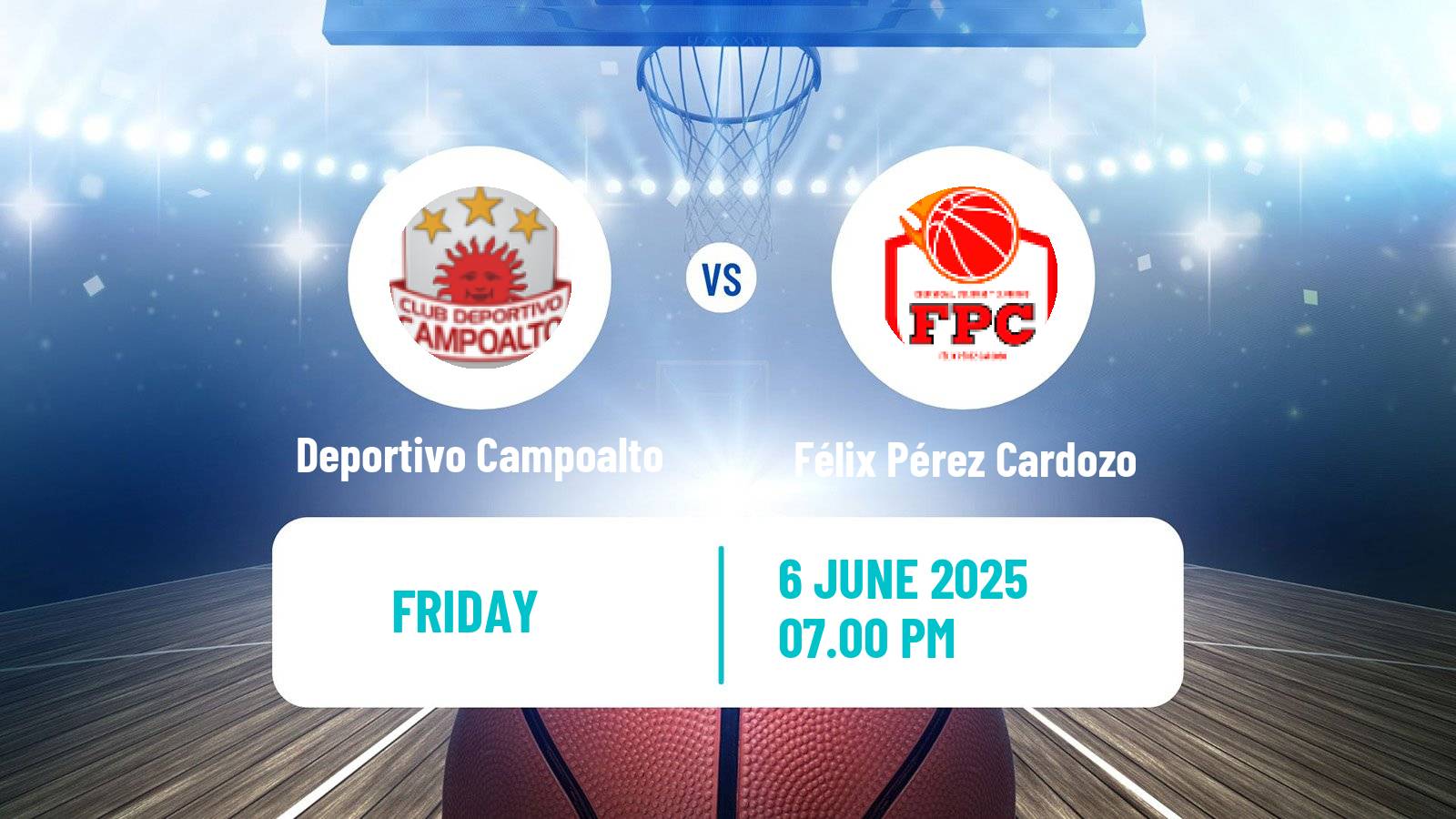Basketball Paraguayan LNB Basketball Deportivo Campoalto - Félix Pérez Cardozo