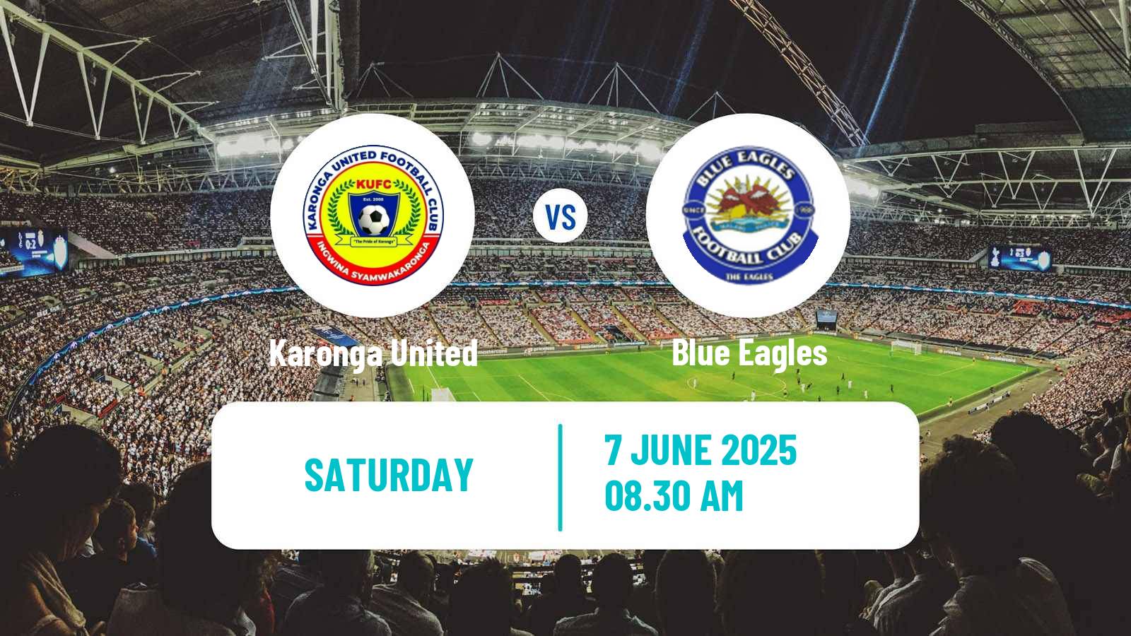 Soccer Malawi Premier Division Karonga United - Blue Eagles