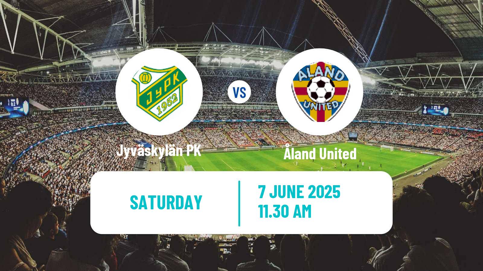 Soccer Finnish Kansallinen Liiga Women Jyväskylän PK - Åland United