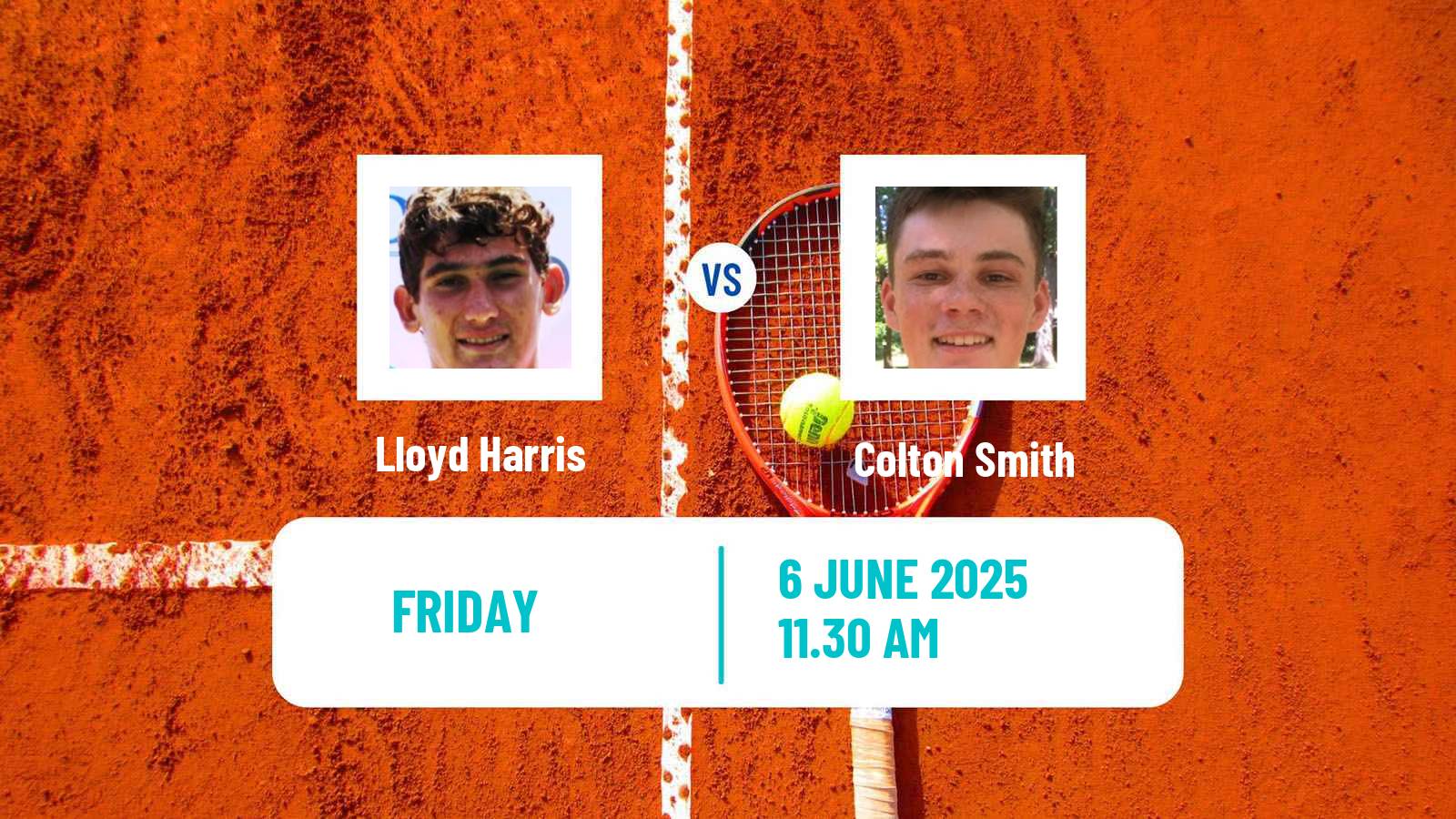 Tennis Birmingham Challenger Men Lloyd Harris - Colton Smith