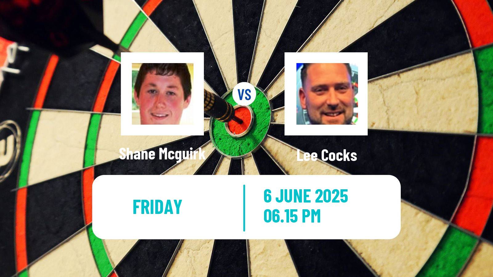 Darts Modus Super Series Shane Mcguirk - Lee Cocks