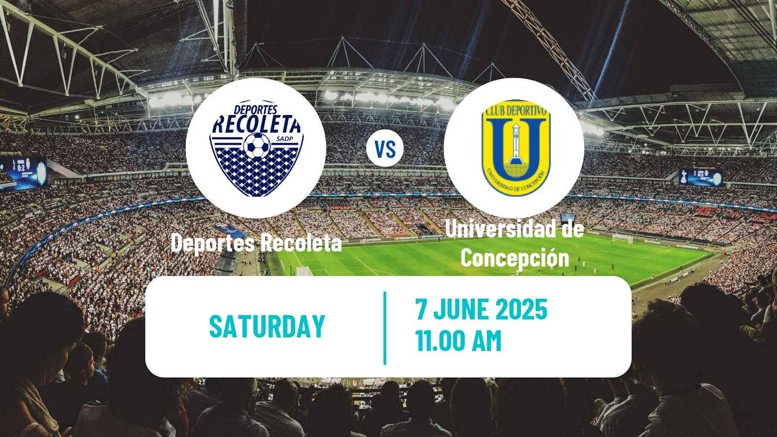 Soccer Chilean Primera Division Women Deportes Recoleta - Universidad de Concepción