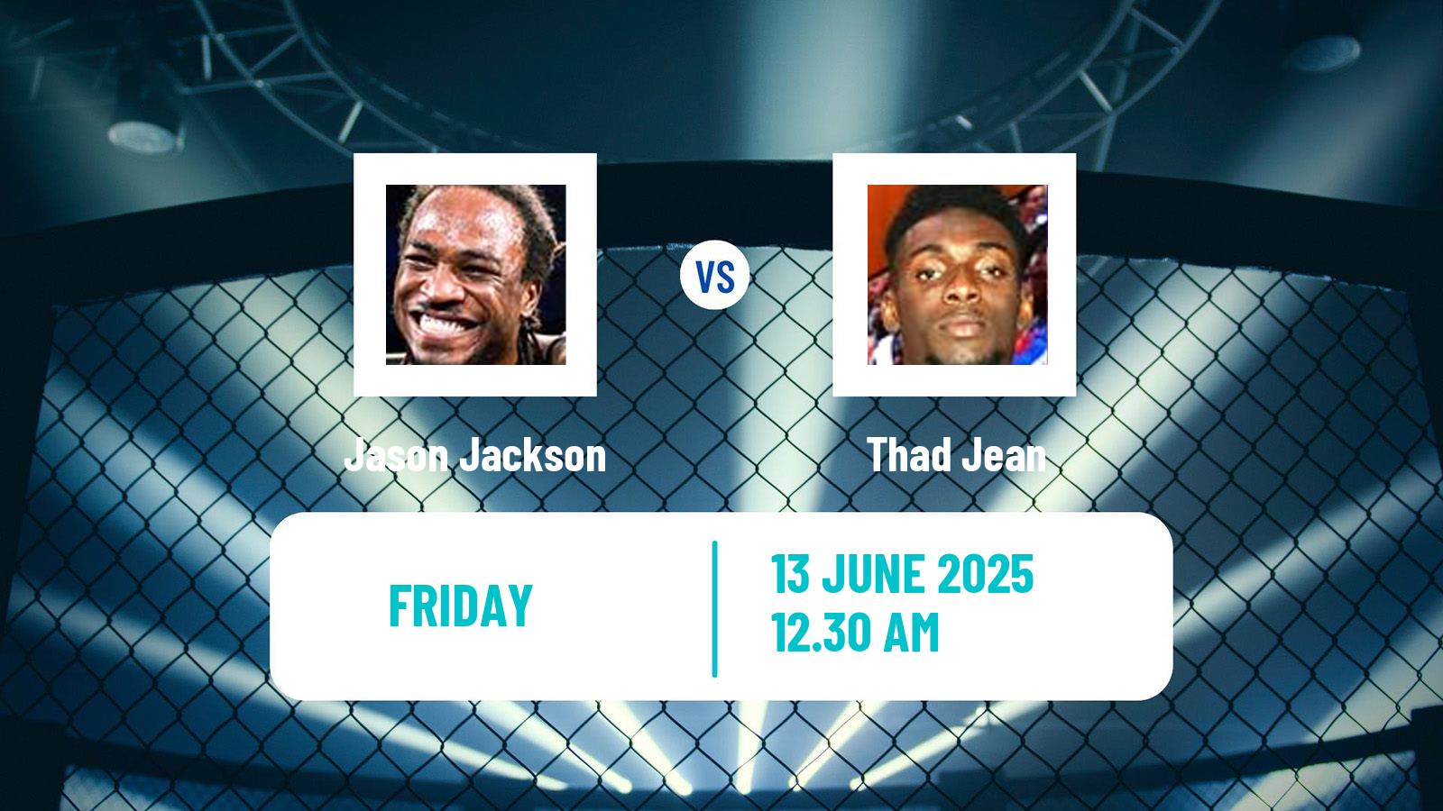 MMA Welterweight Pfl Tournament Men Jason Jackson - Thad Jean