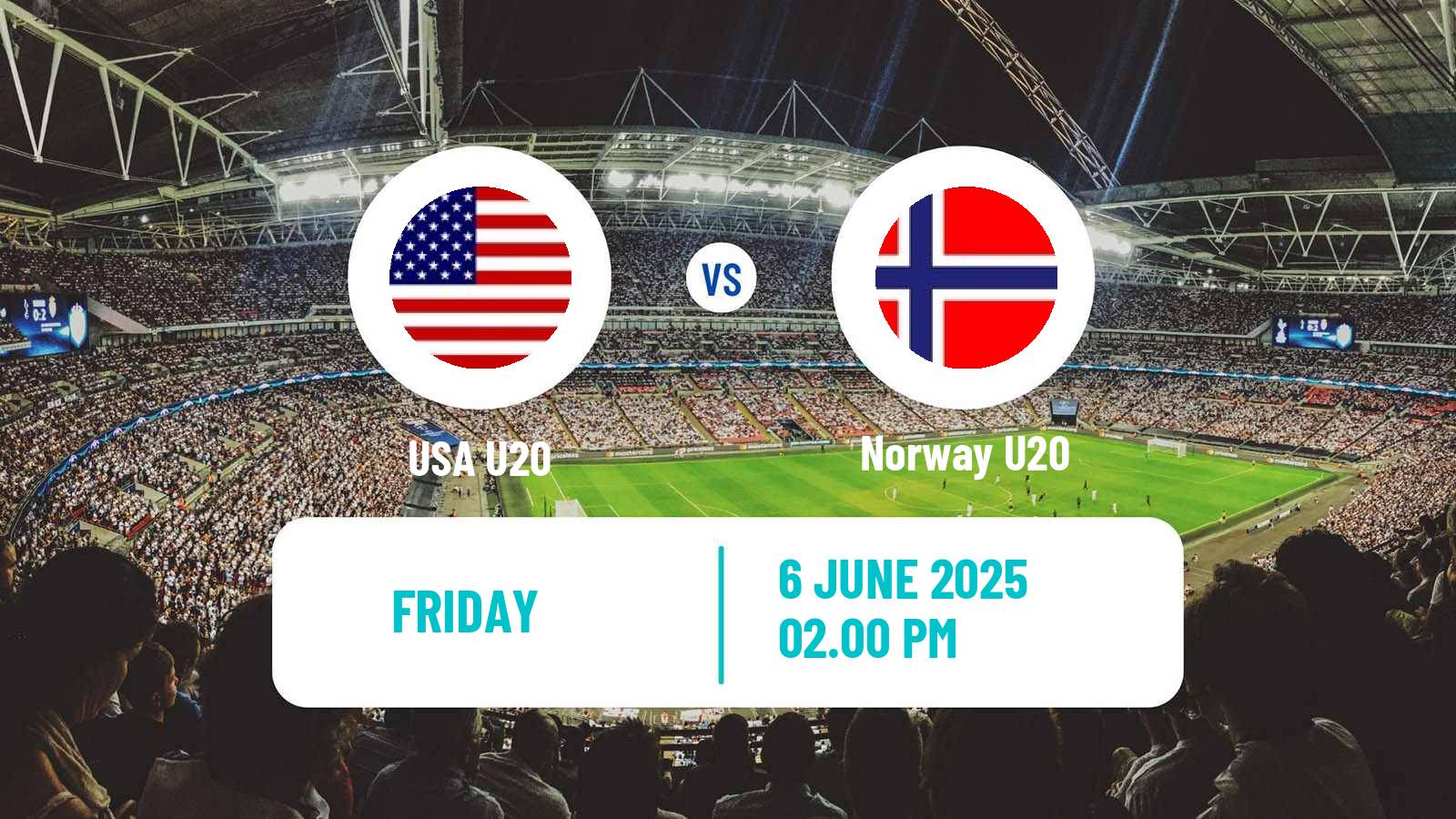 Soccer Friendly USA U20 - Norway U20
