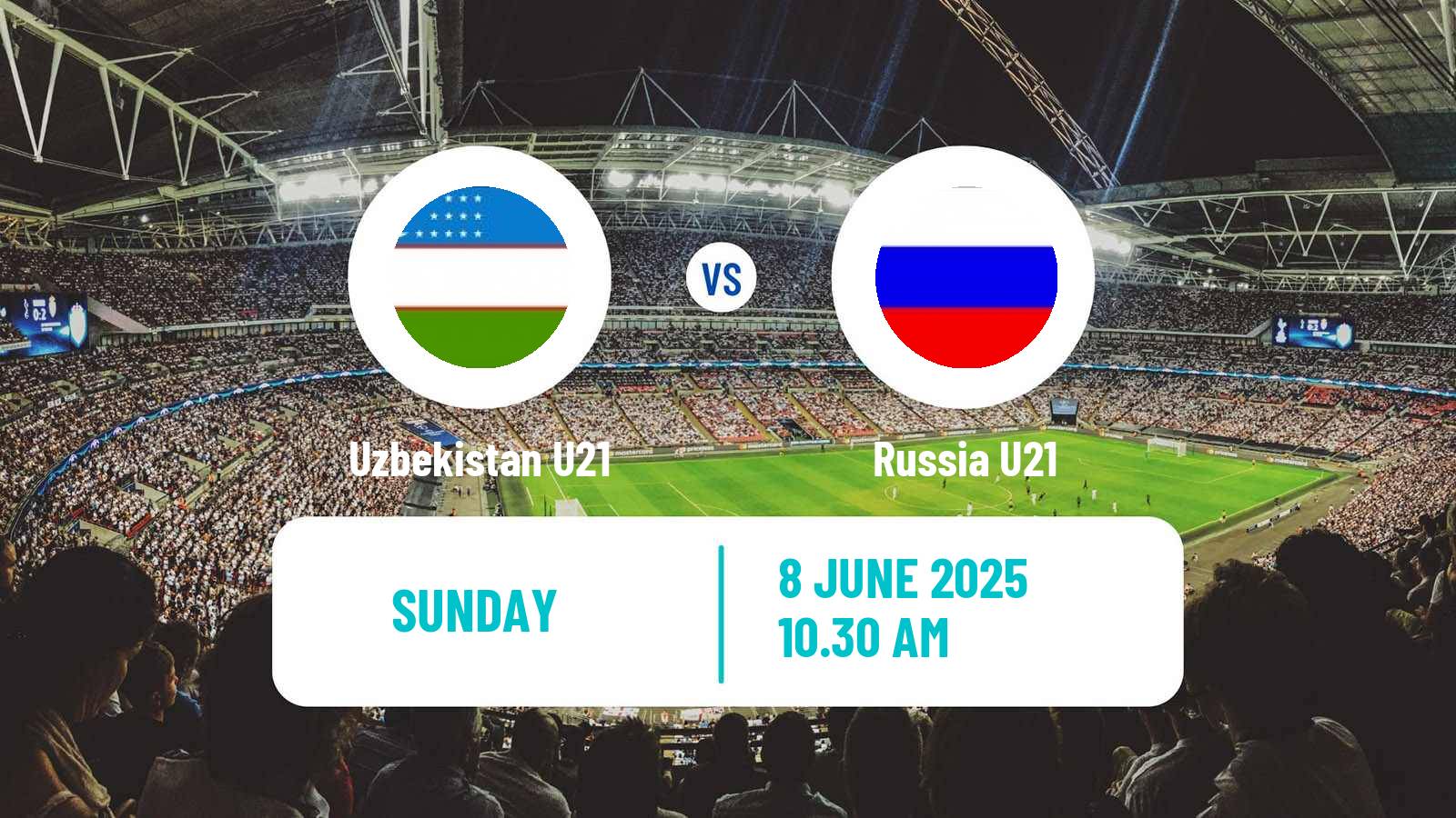 Soccer Friendly Uzbekistan U21 - Russia U21