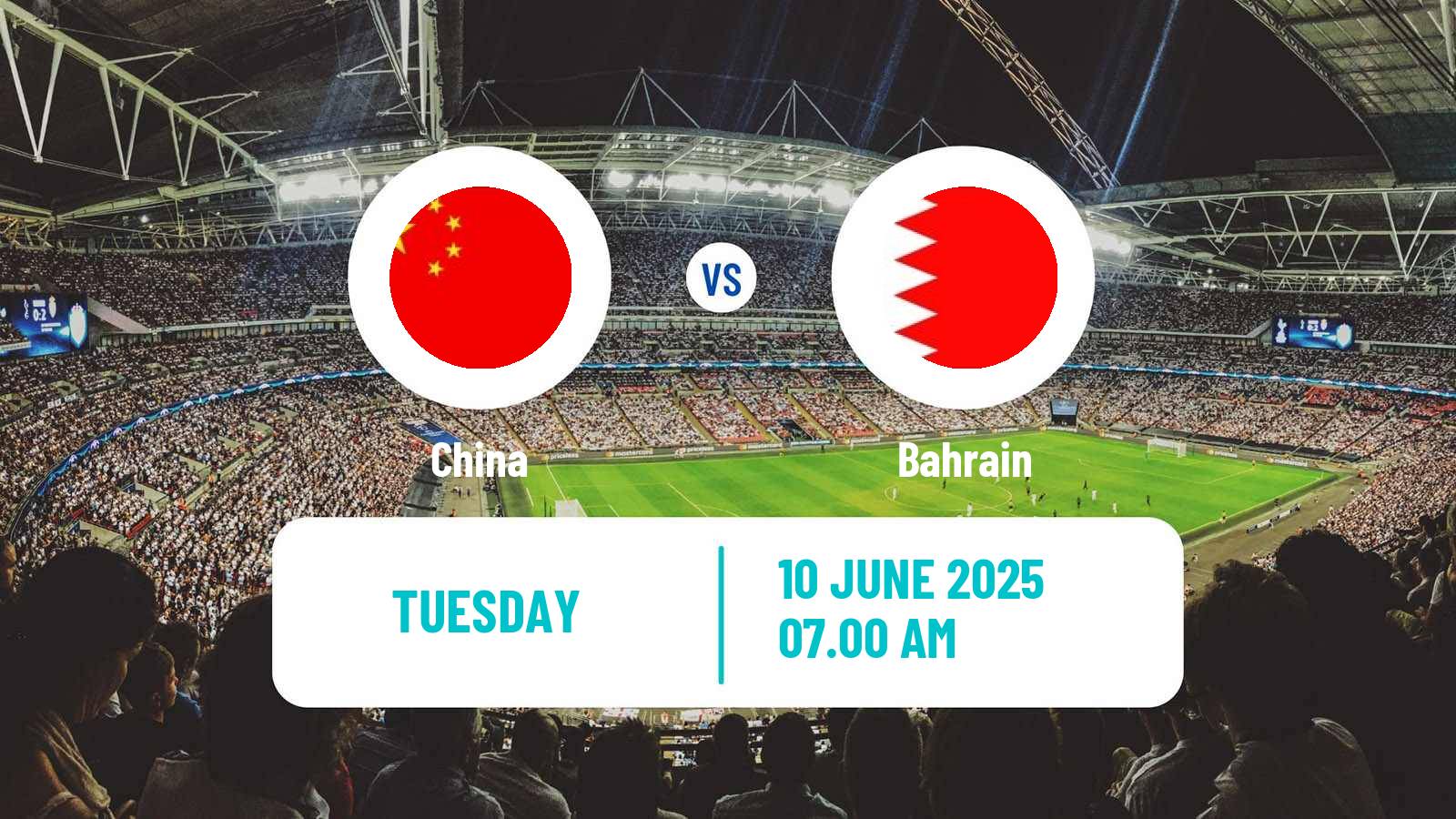 Soccer FIFA World Cup China - Bahrain
