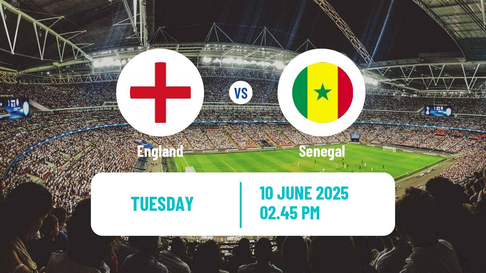 Soccer Friendly England - Senegal