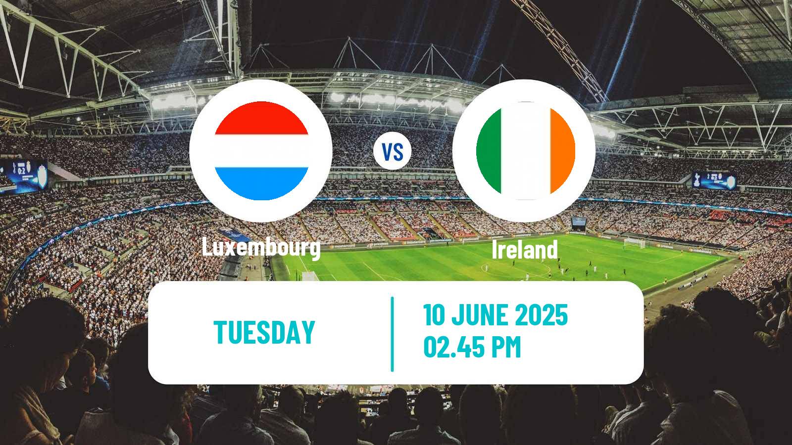 Soccer Friendly Luxembourg - Ireland