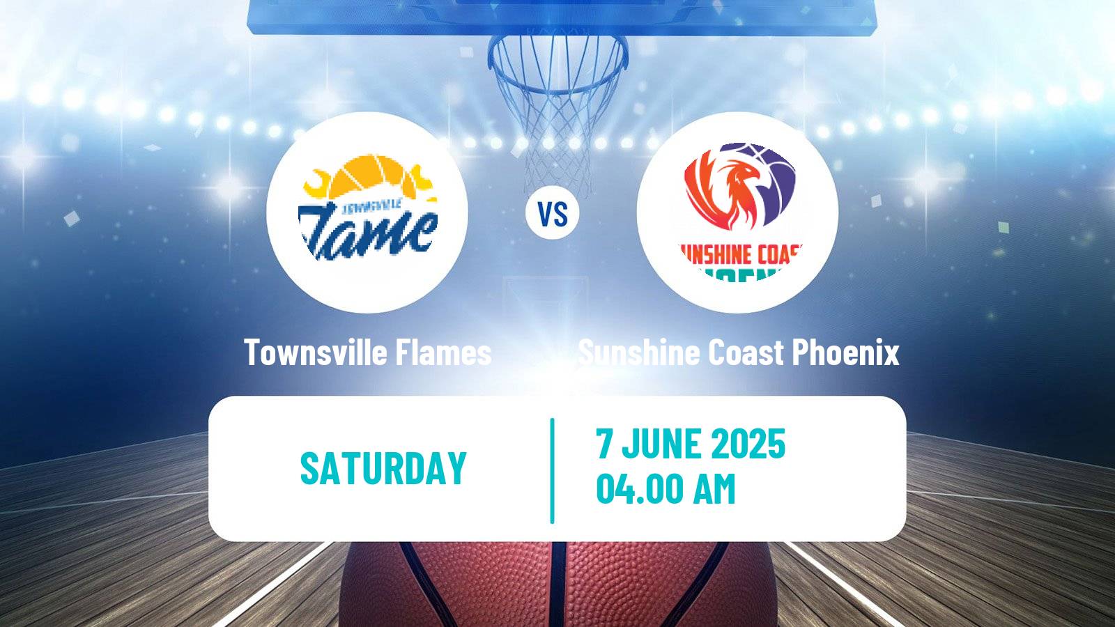 Basketball Australian NBL1 North Women Townsville Flames - Sunshine Coast Phoenix